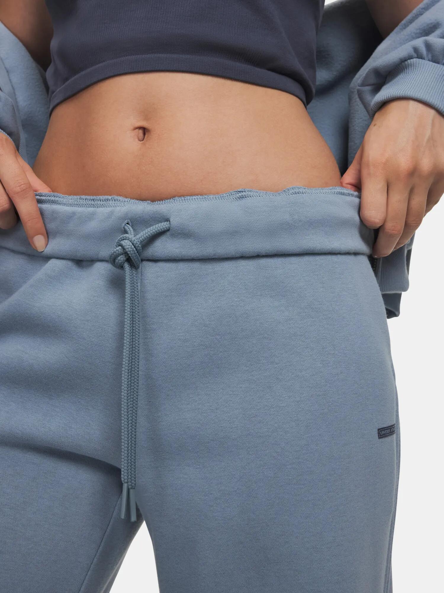 Női sportnadrág Under Armour Icon Flc Sama Wide Leg 3/4
