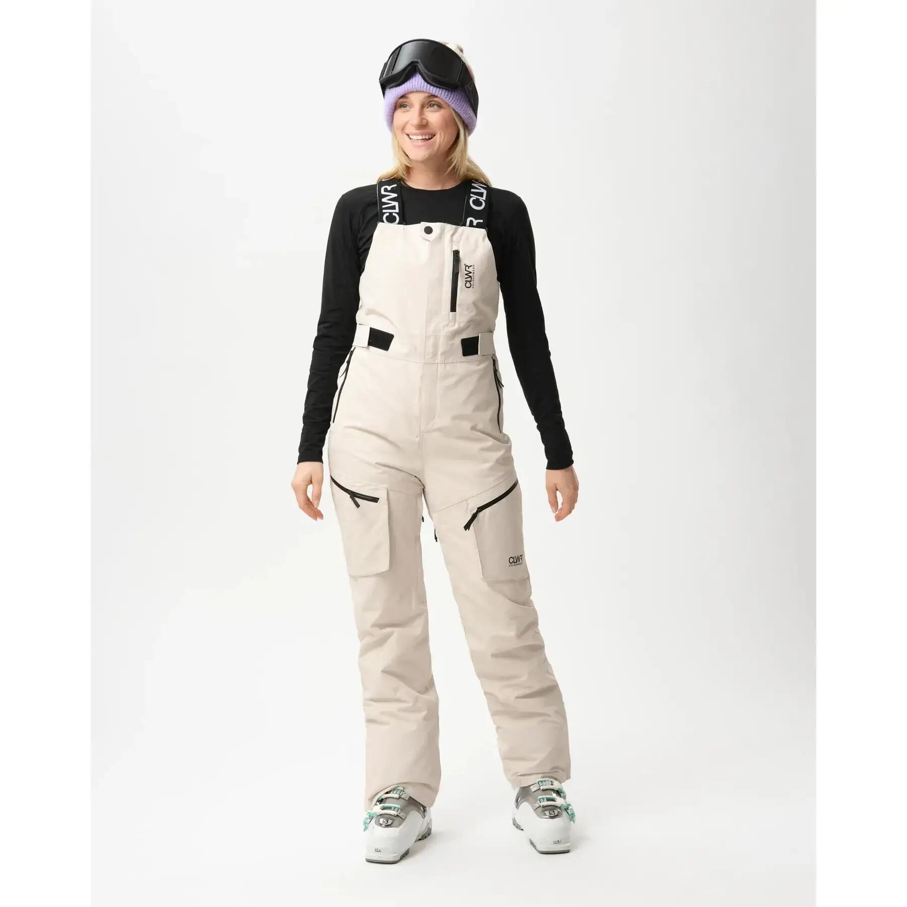 Salopette de snowboard femme Colourwear Slash 2/2