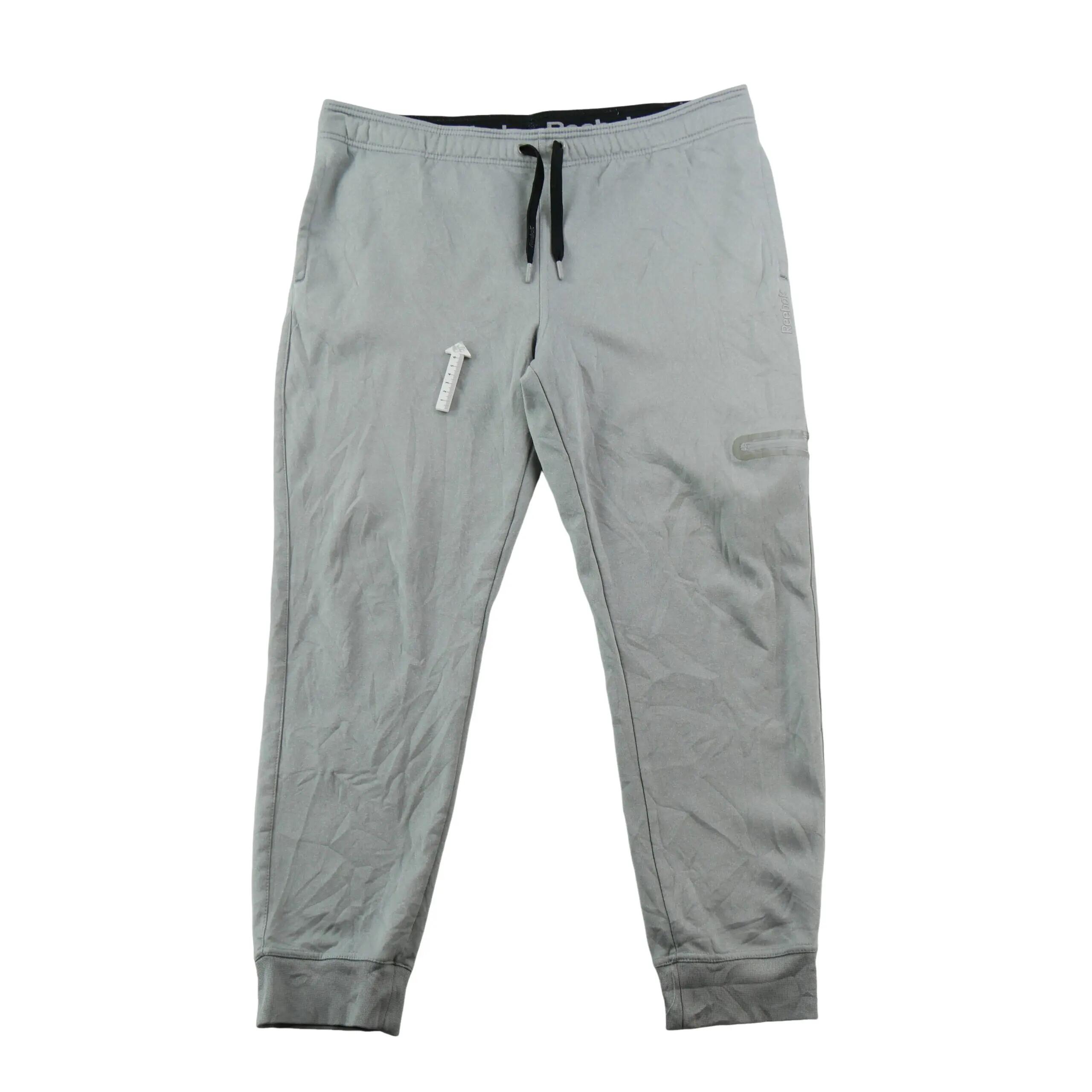 Herren-Jogginghose mit Reißverschlusstaschen Grau 2/8