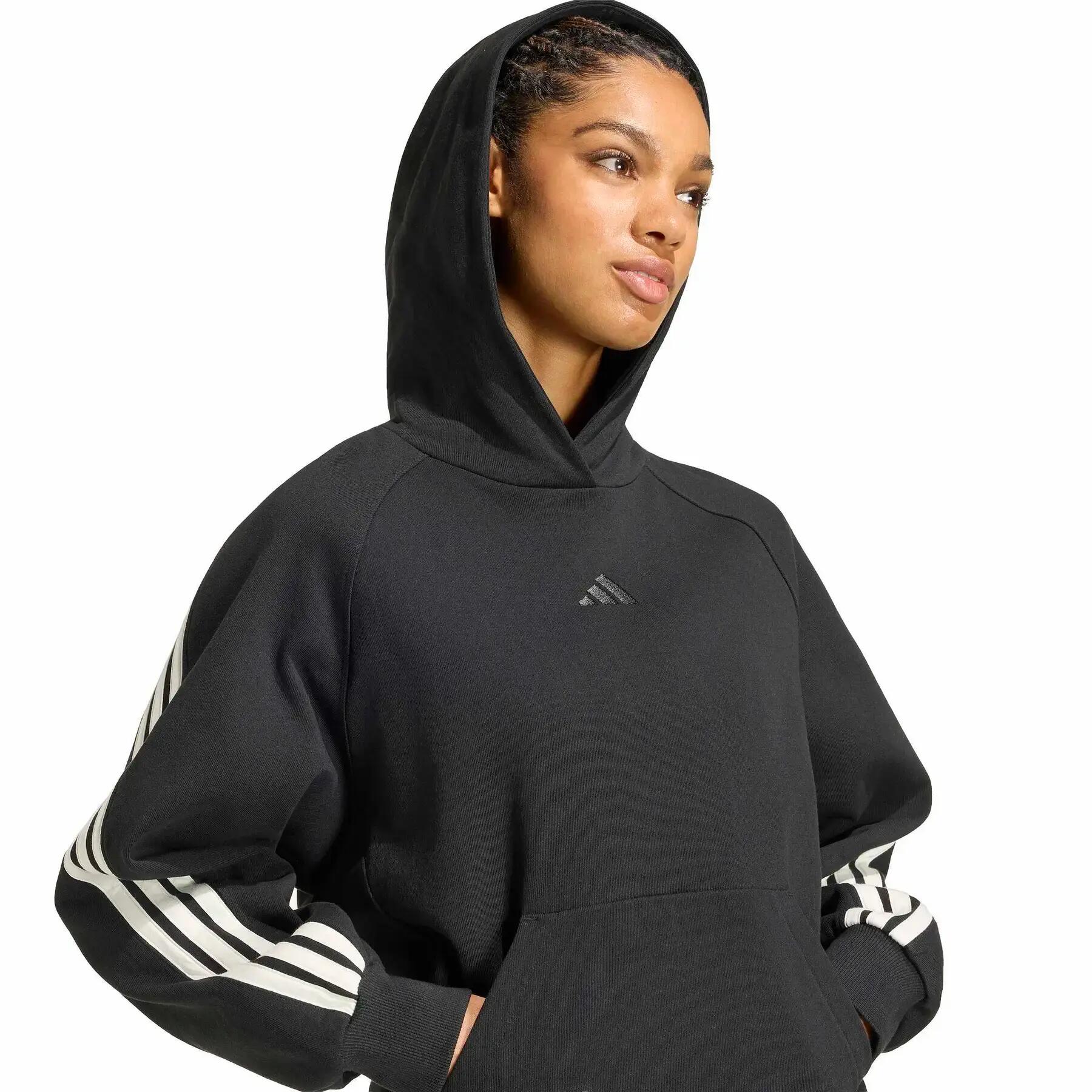 Bluza damska z kapturem adidas 3-Stripes 6/6