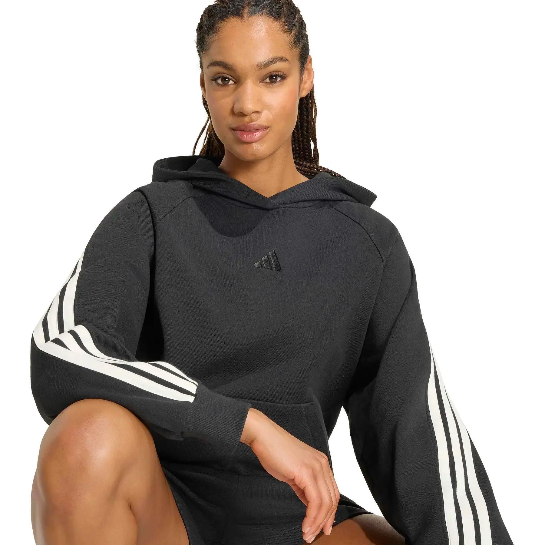 Bluza damska z kapturem adidas 3-Stripes 5/6