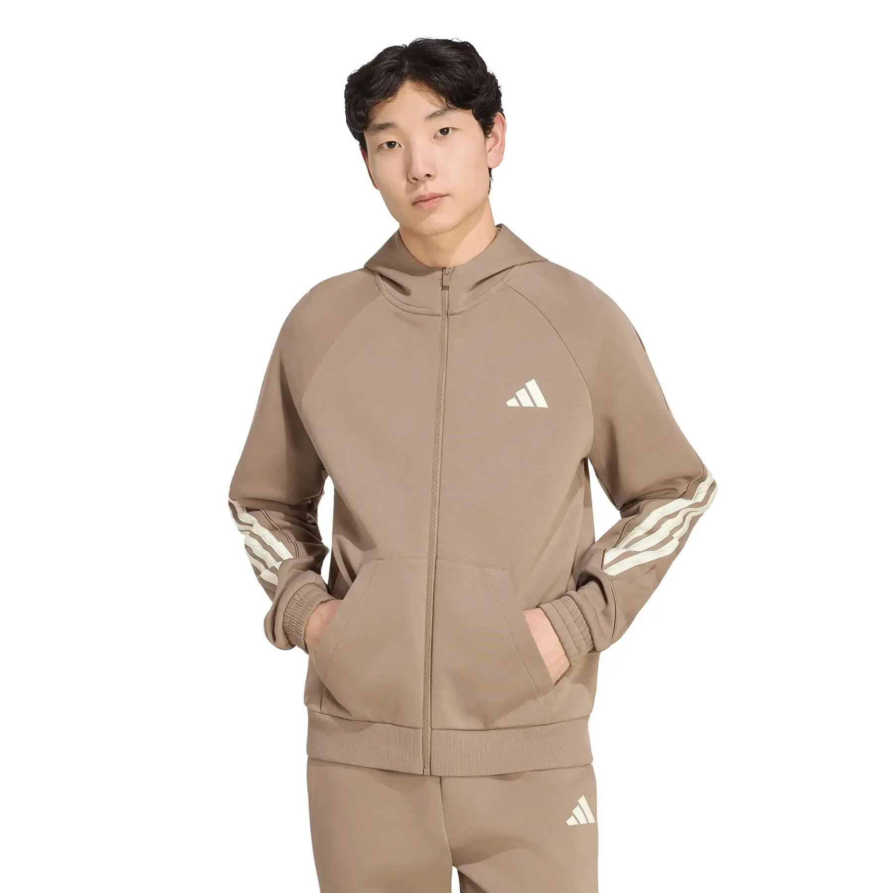 Sweatshirt à capuche adidas Stadium 3 Stripes 2/6