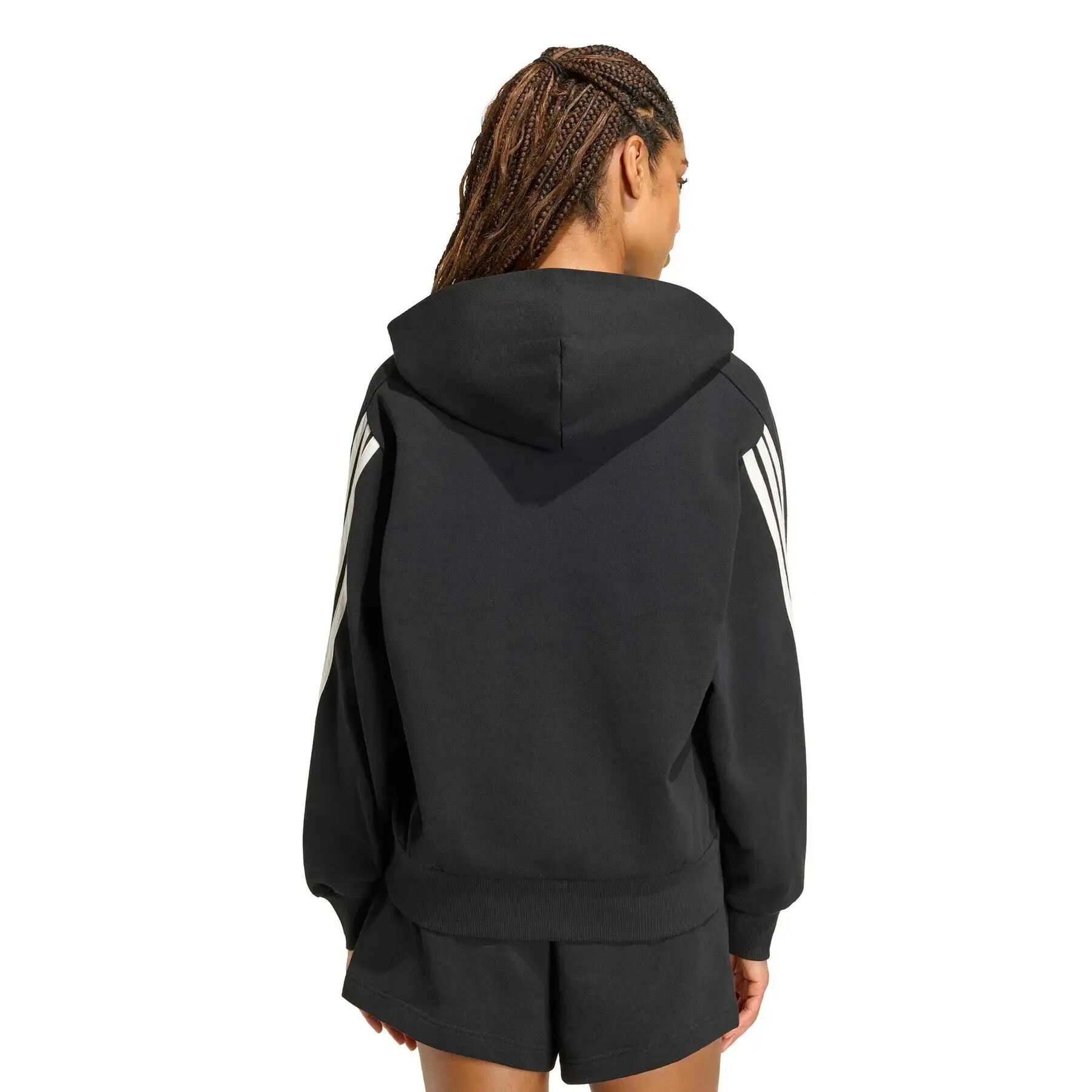 Bluza damska z kapturem adidas 3-Stripes 4/6