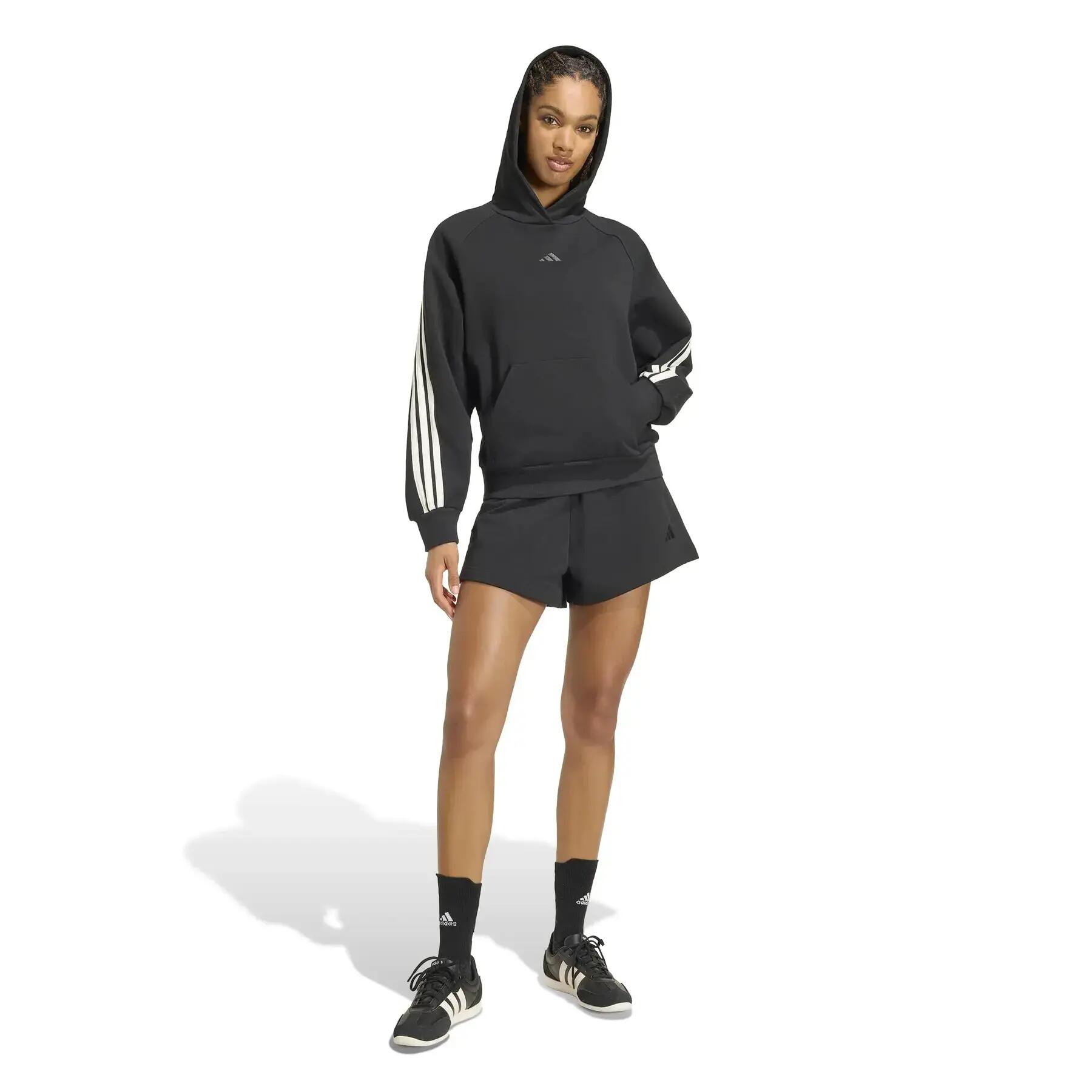 Bluza damska z kapturem adidas 3-Stripes 3/6