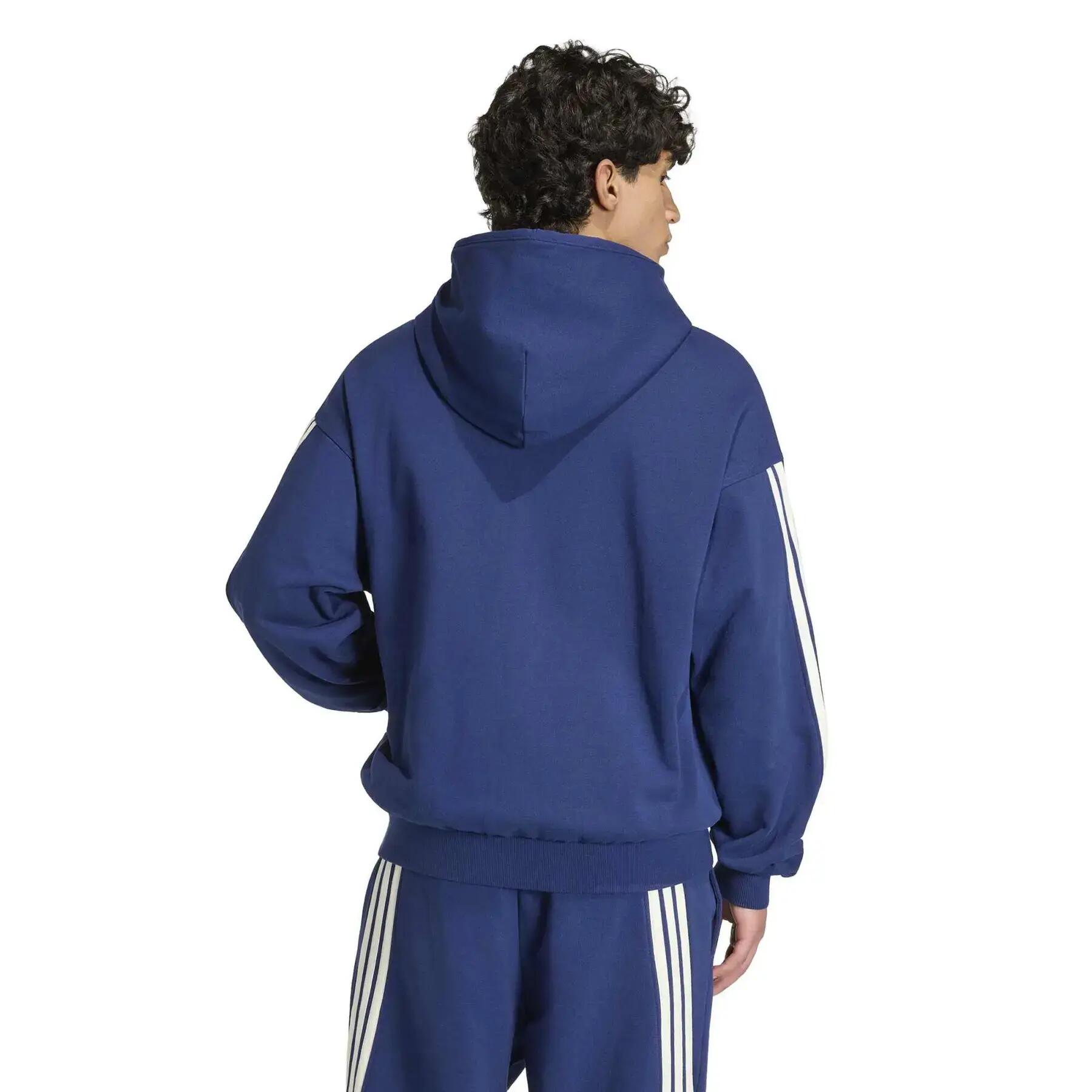 Sweatshirt à capuche full zip adidas 3-Stripes 4/6