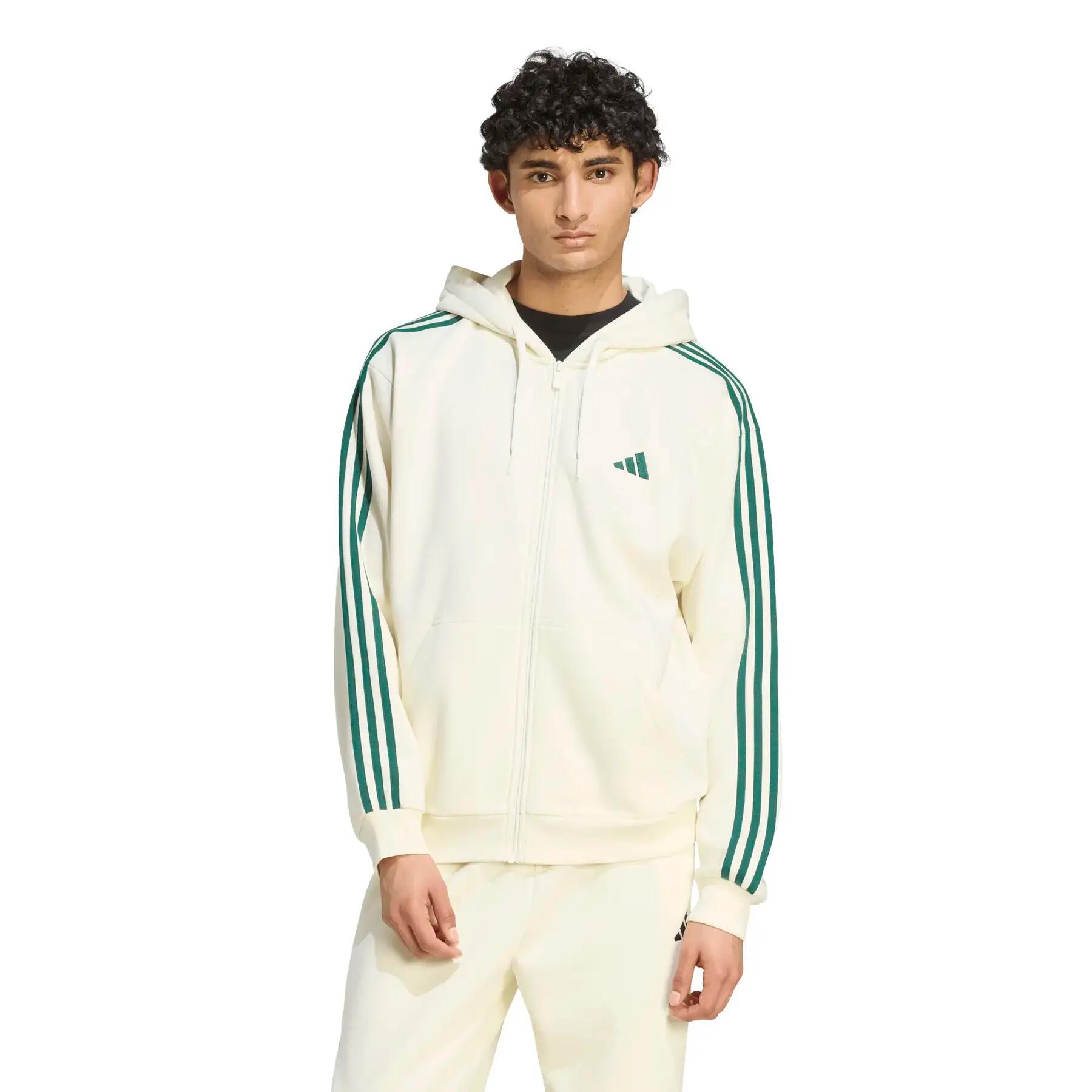 Sweatshirt à capuche zippé adidas Essentials 3-Stripes 2/6
