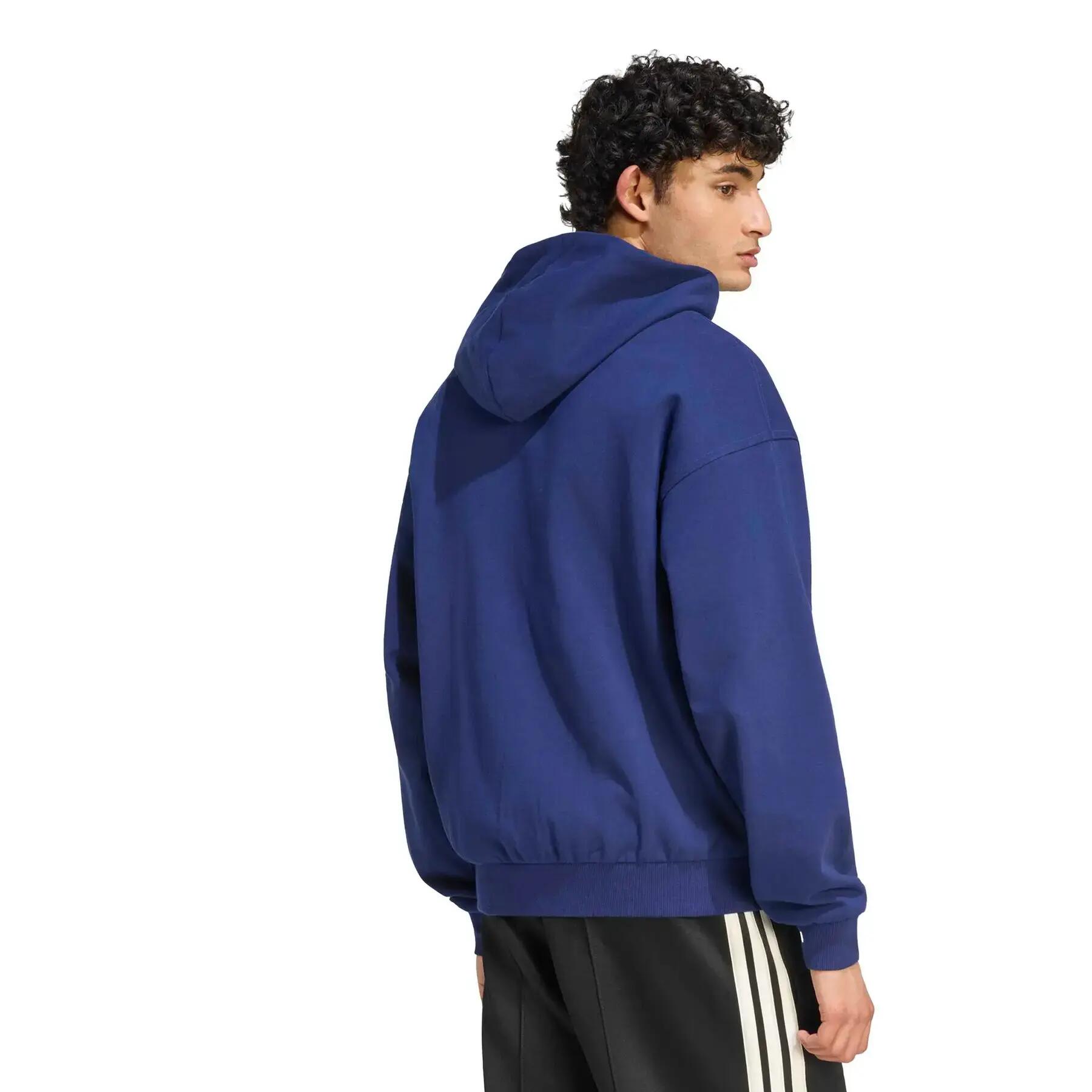 Zipperowany hoodie adidas 3/6