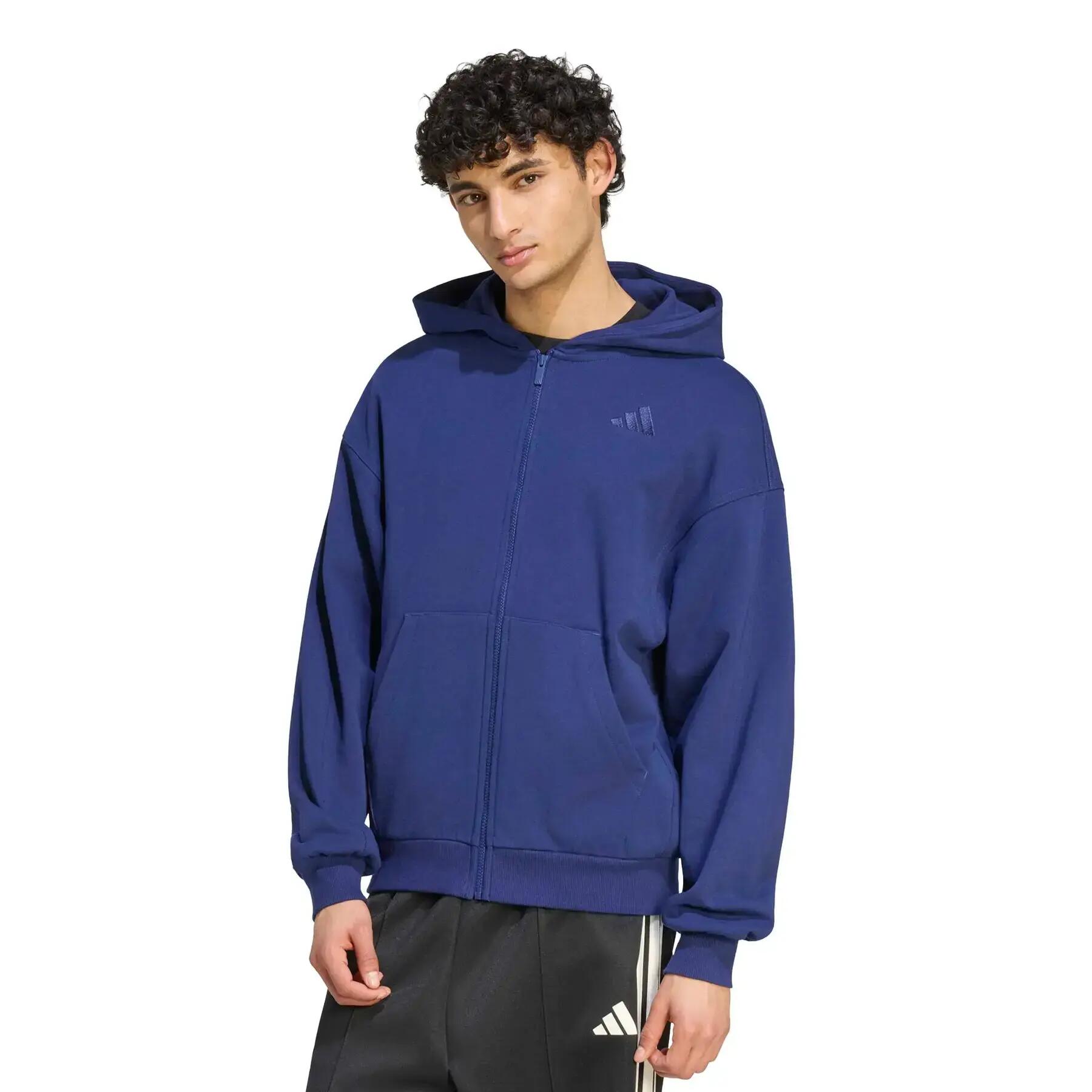 Zipperowany hoodie adidas 2/6