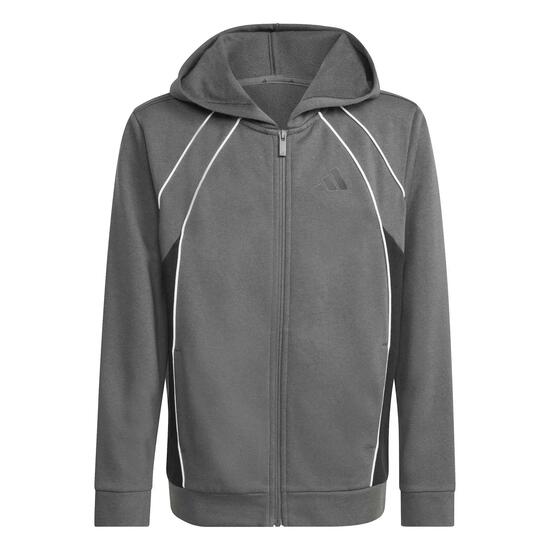 Veste à capuche à block de couleur enfant adidas