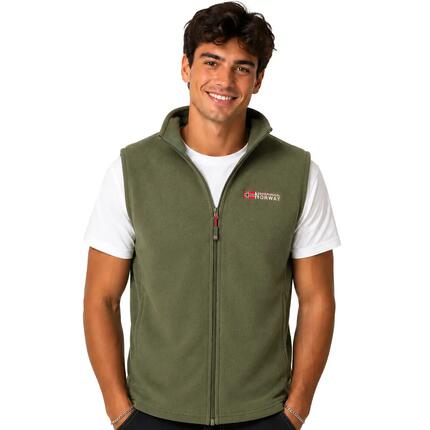 Veste polaire - Randonnée - Homme - Zip intégral - Kaki