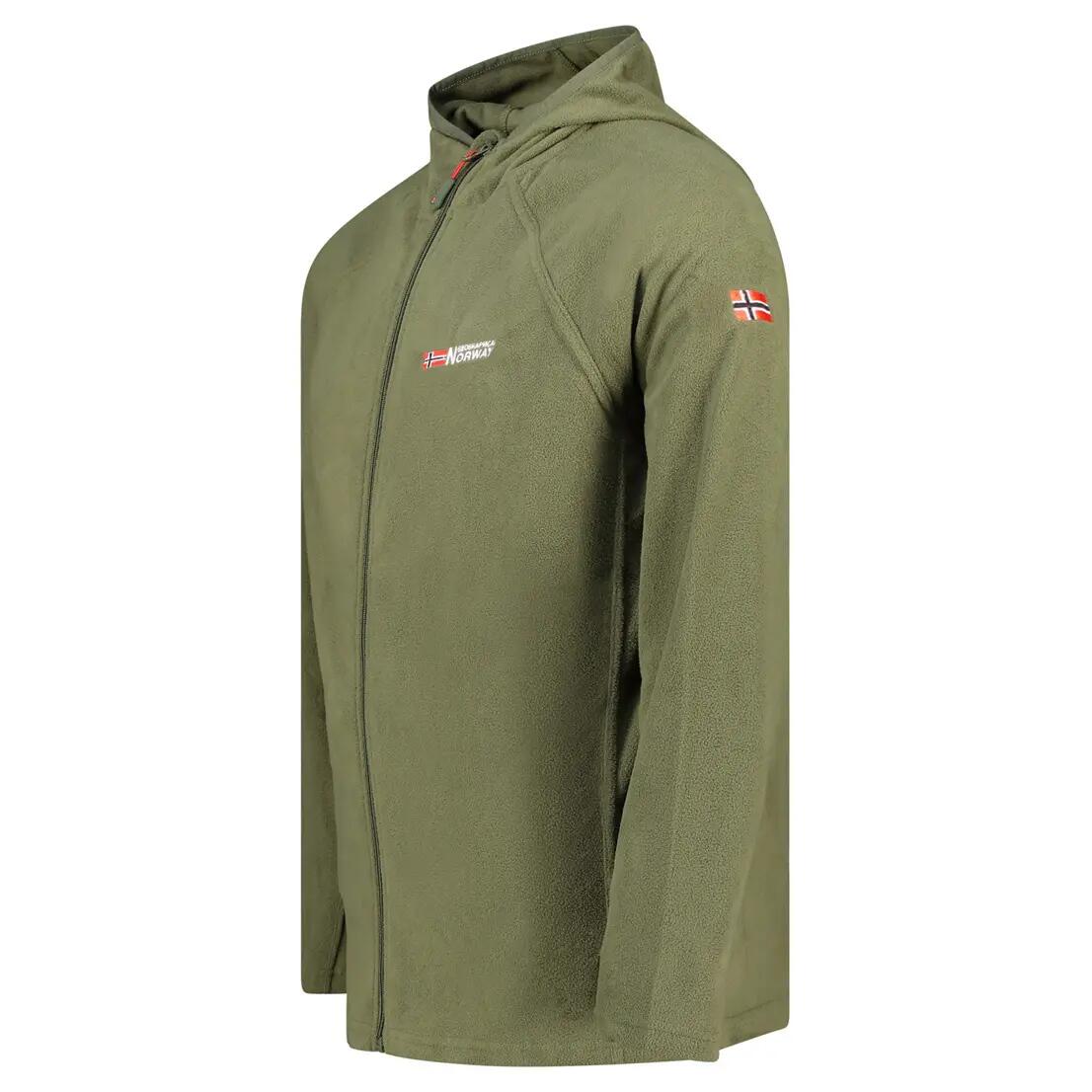 Veste polaire - Randonnée en montagne - Homme - Geographical Norway - Kaki 3/4