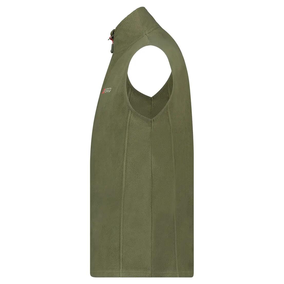 Veste polaire - Randonnée - Homme - Zip intégral - Kaki 5/6