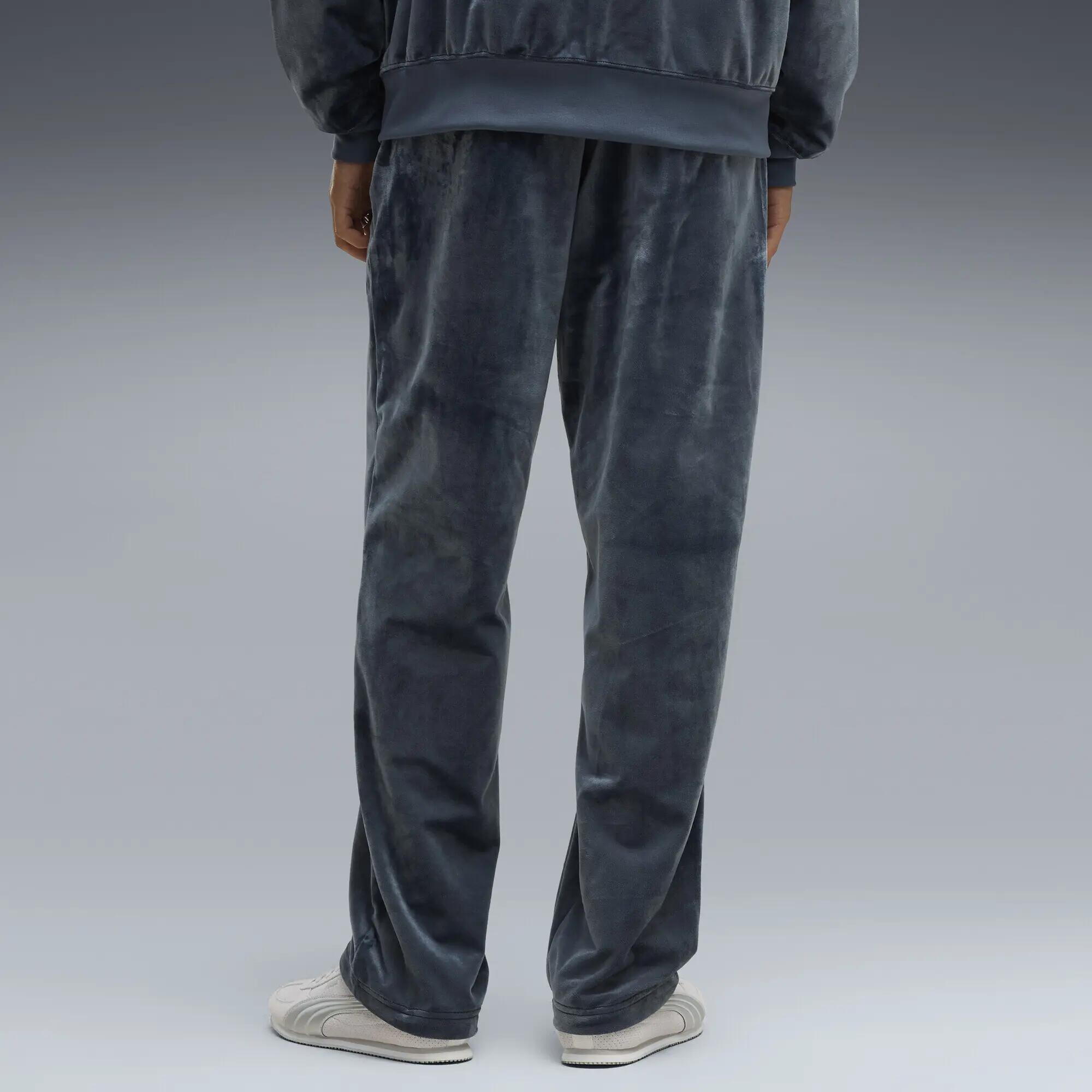 Męskie luźne welurowe spodnie dresowe Essentials Elevated PUMA 3/5
