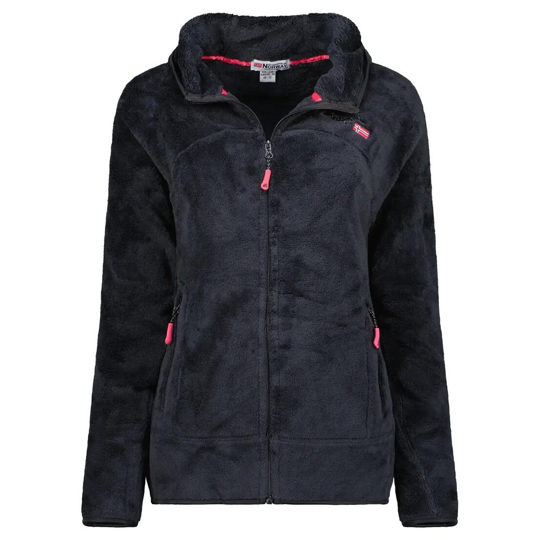 Veste polaire - Randonnée en montagne - Femme - Geographical Norway - Noir 1/4