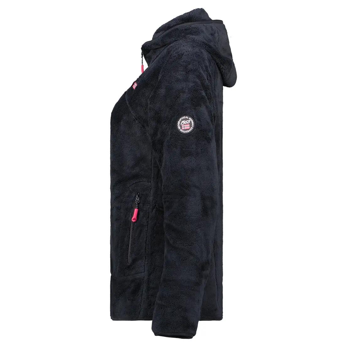 Veste polaire - Randonnée en montagne - Femme - Geographical Norway - Noir 3/4