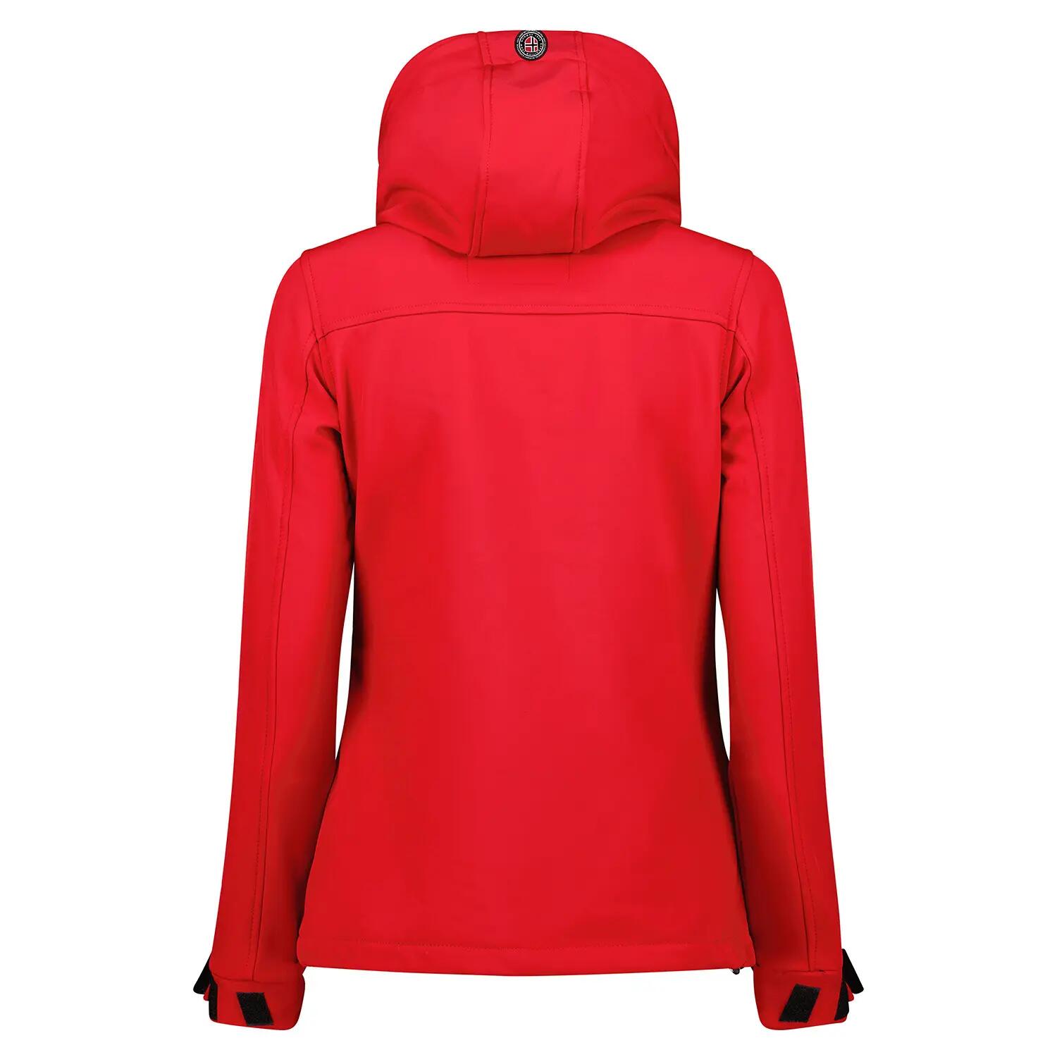 Damska turystyczna kurtka softshell GEOGRAPHICAL NORWAY TAKENI DB RED LADY 009 2/3