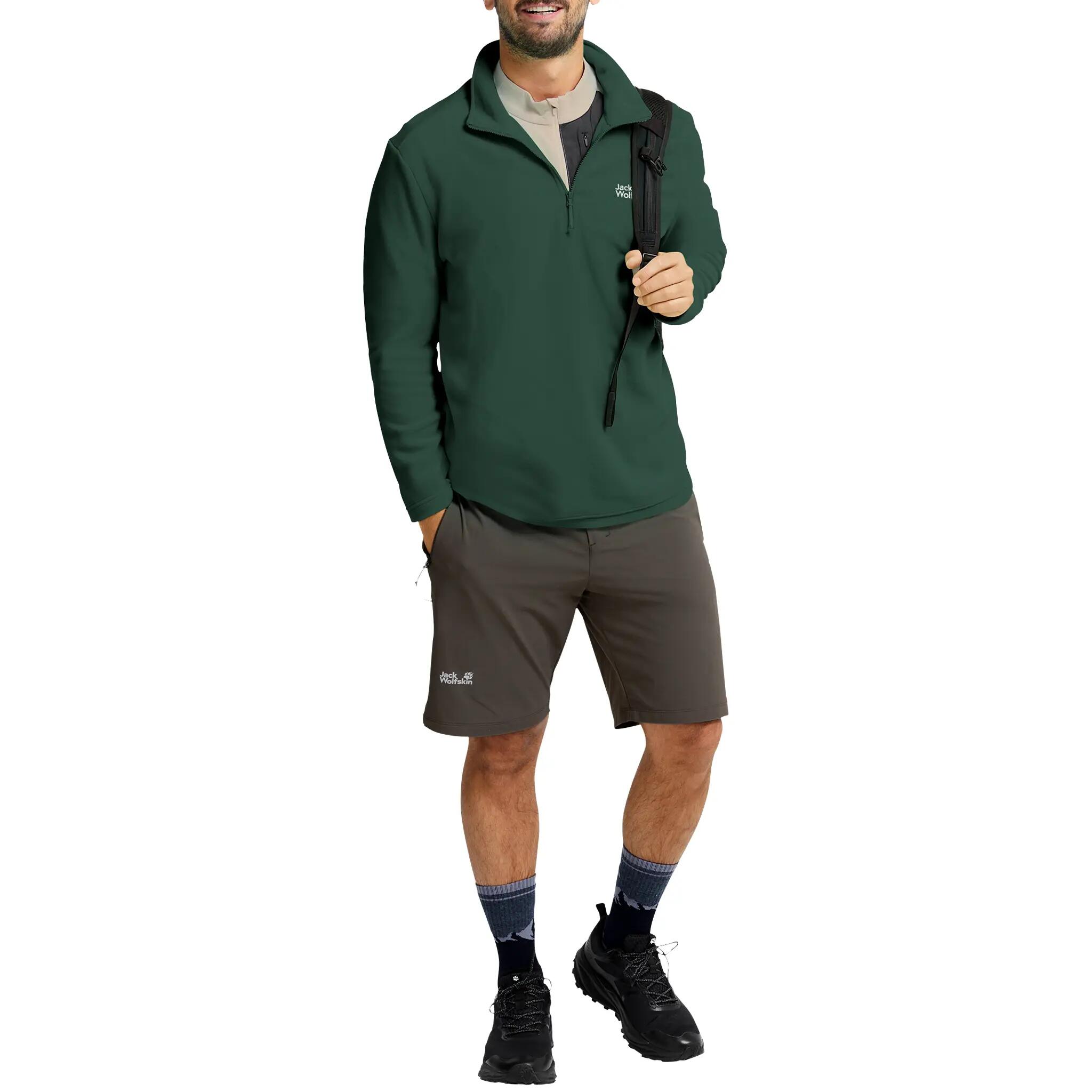 Fleecepullover weich leicht Herren - Taunus 100 Half-Zip 5/5