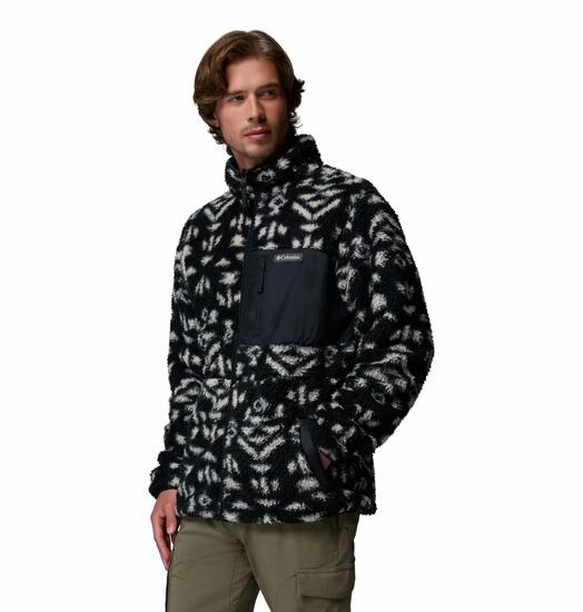 Veste Polaire Randonnée Homme Columbia "WINTER PASS REVERSIBLE FLEECE" L Noir
