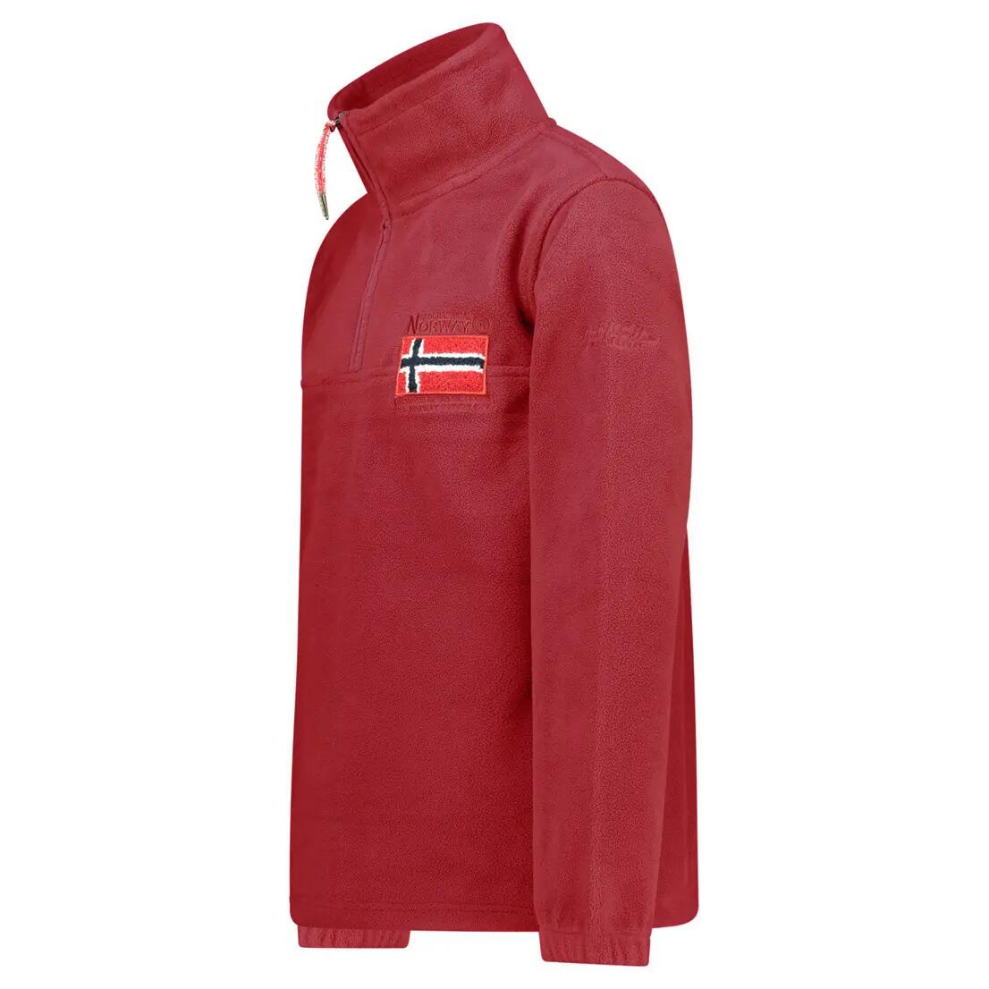 Fleece - Mountain Hiking - Men - Geographical Norway - Bordeaux 2/4