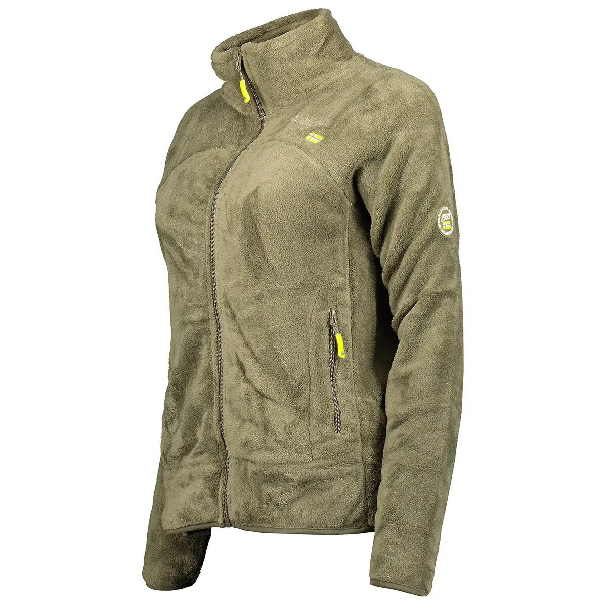 Giacca in pile – Escursionismo – Donna – Geographical Norway – Verde 5/6
