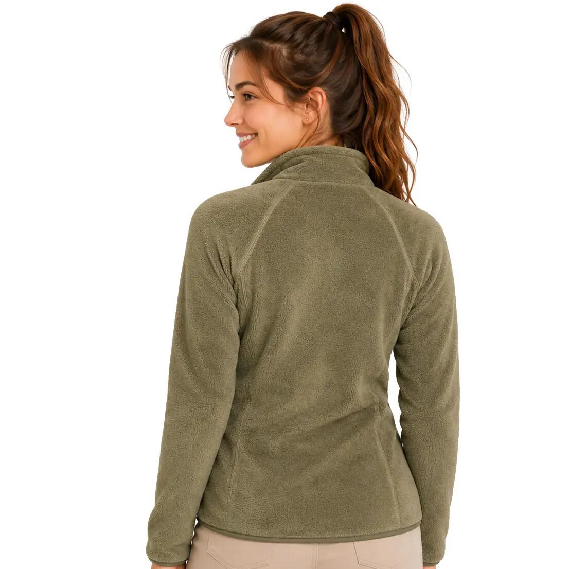 Giacca in pile – Escursionismo – Donna – Geographical Norway – Verde 2/6