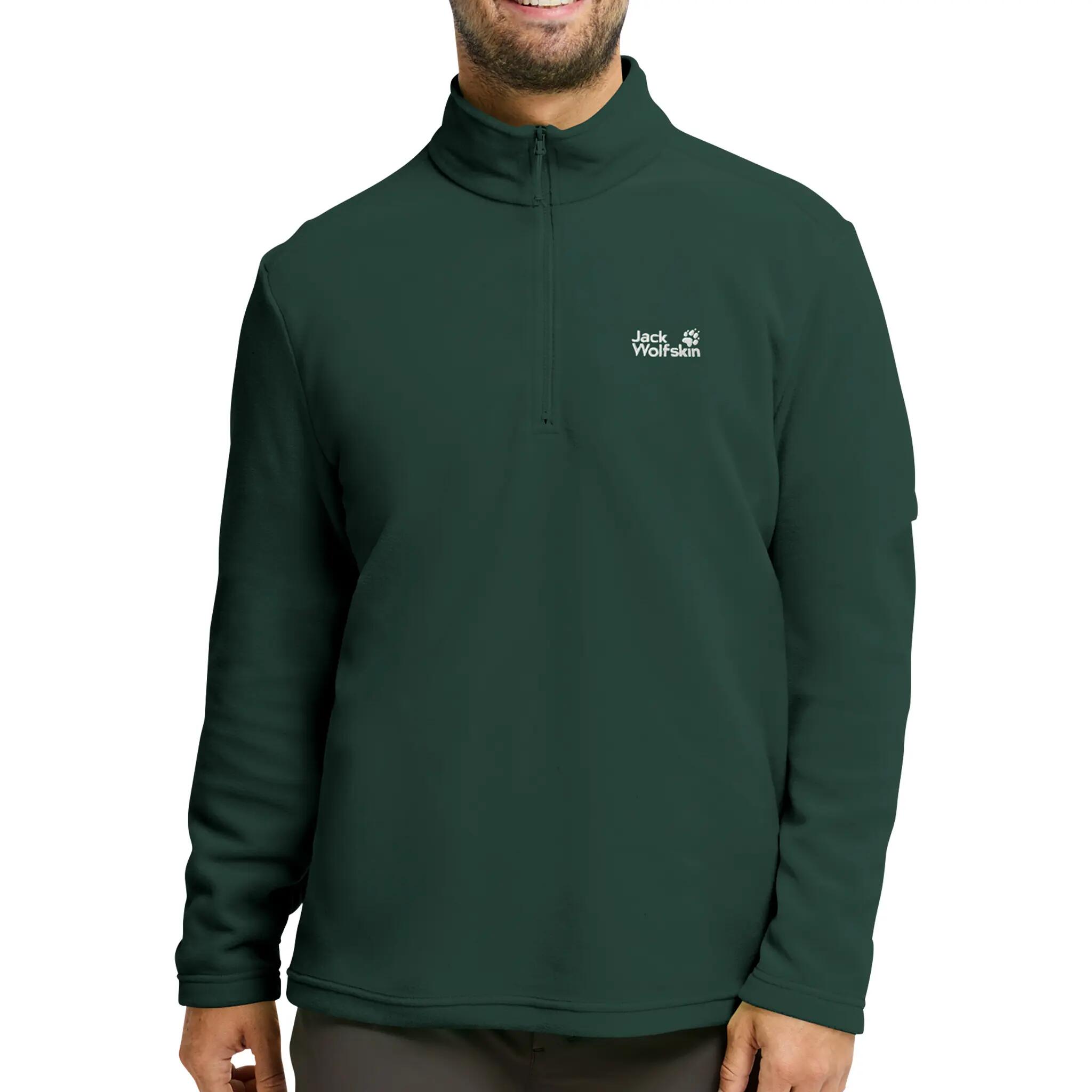 Fleecepullover weich leicht Herren - Taunus 100 Half-Zip 2/5