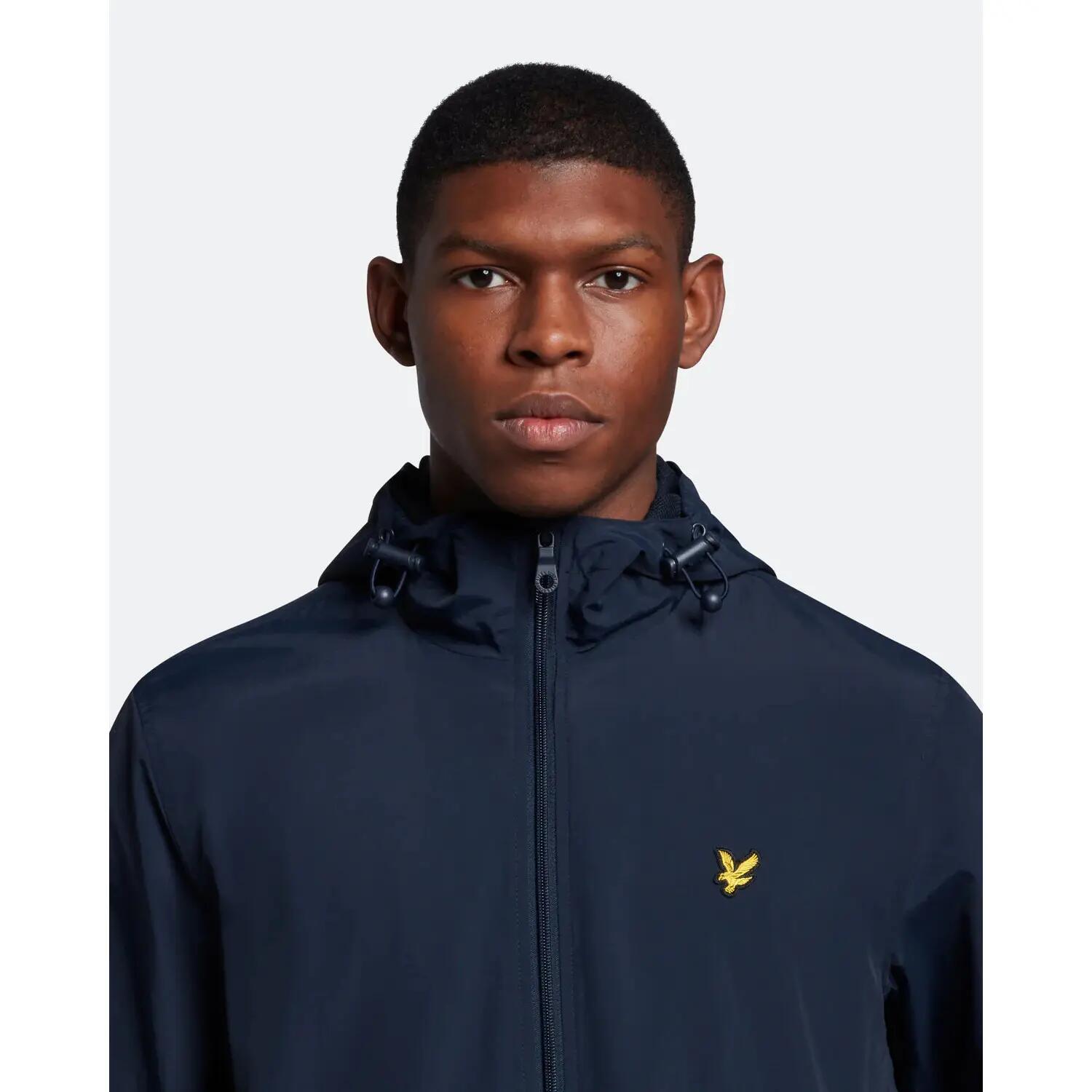 Chaqueta impermeable con capucha y cremallera, tallas grandes Lyle & Scott 5/5