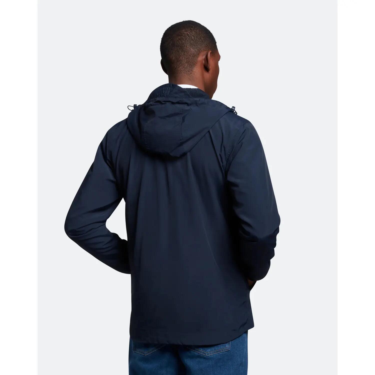 Chaqueta impermeable con capucha y cremallera, tallas grandes Lyle & Scott 4/5