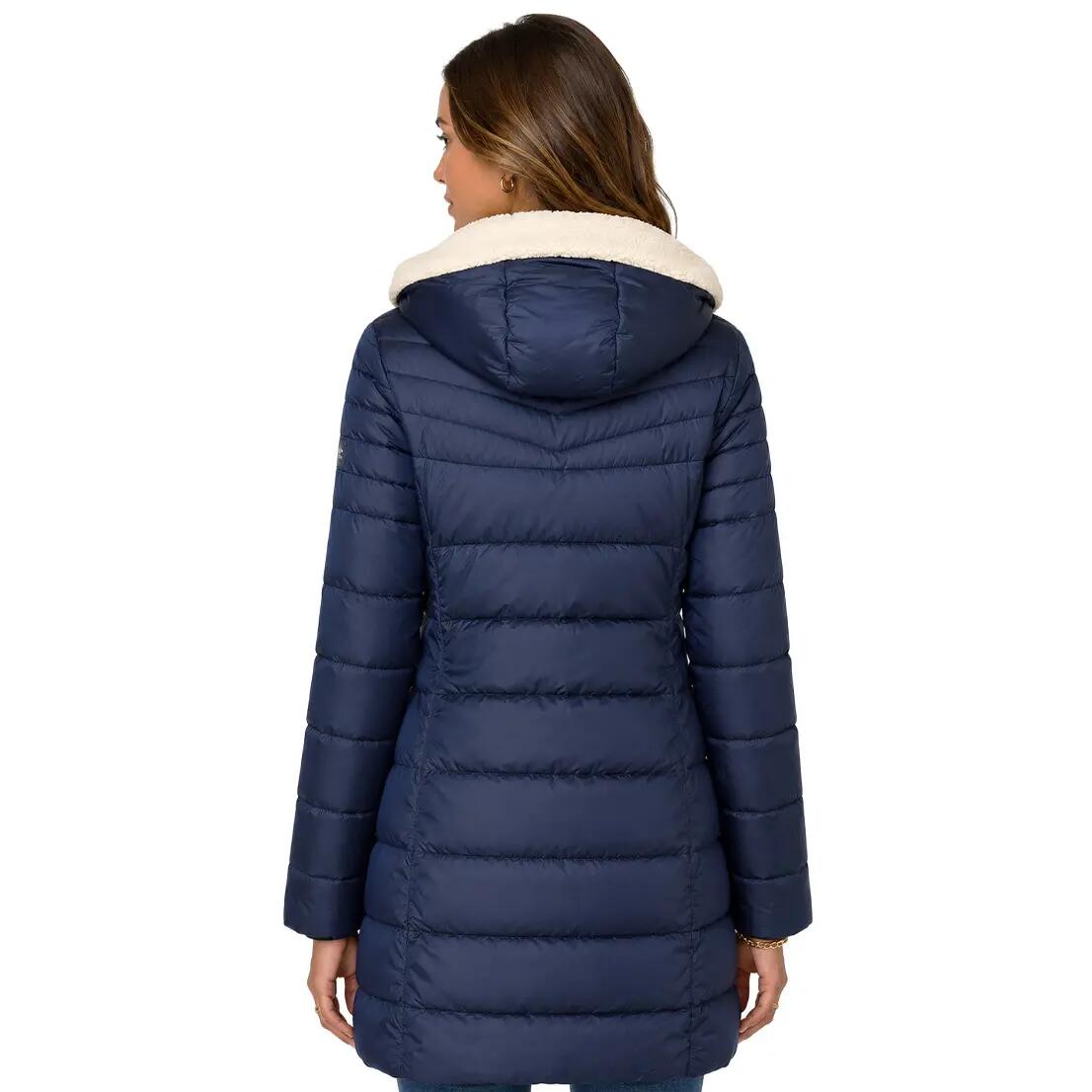 Parka – Damen – gepolstert – CARENNE 0116 – marineblau 3/6