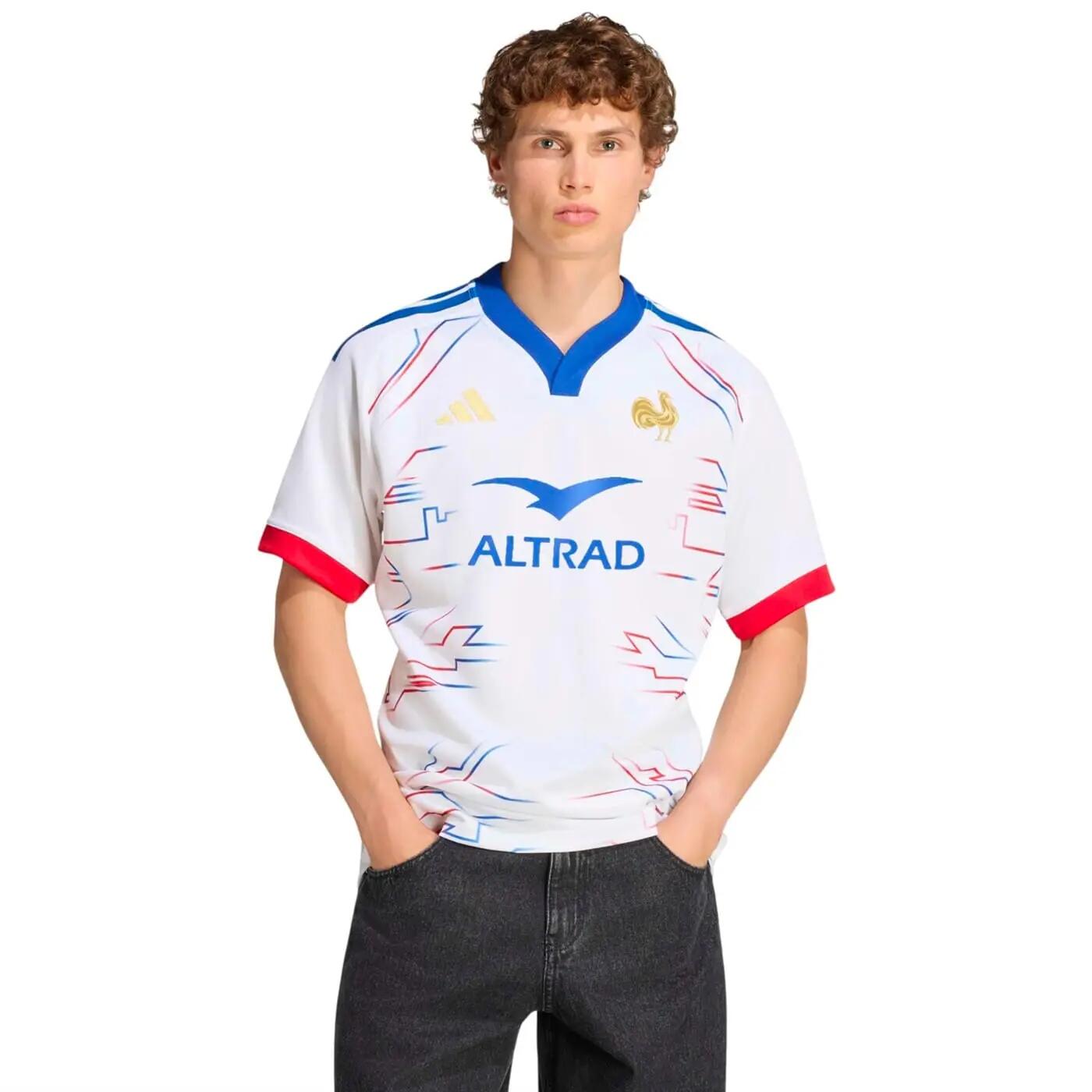 Tricou Replică Deplasare Franța Rugby 7 2027