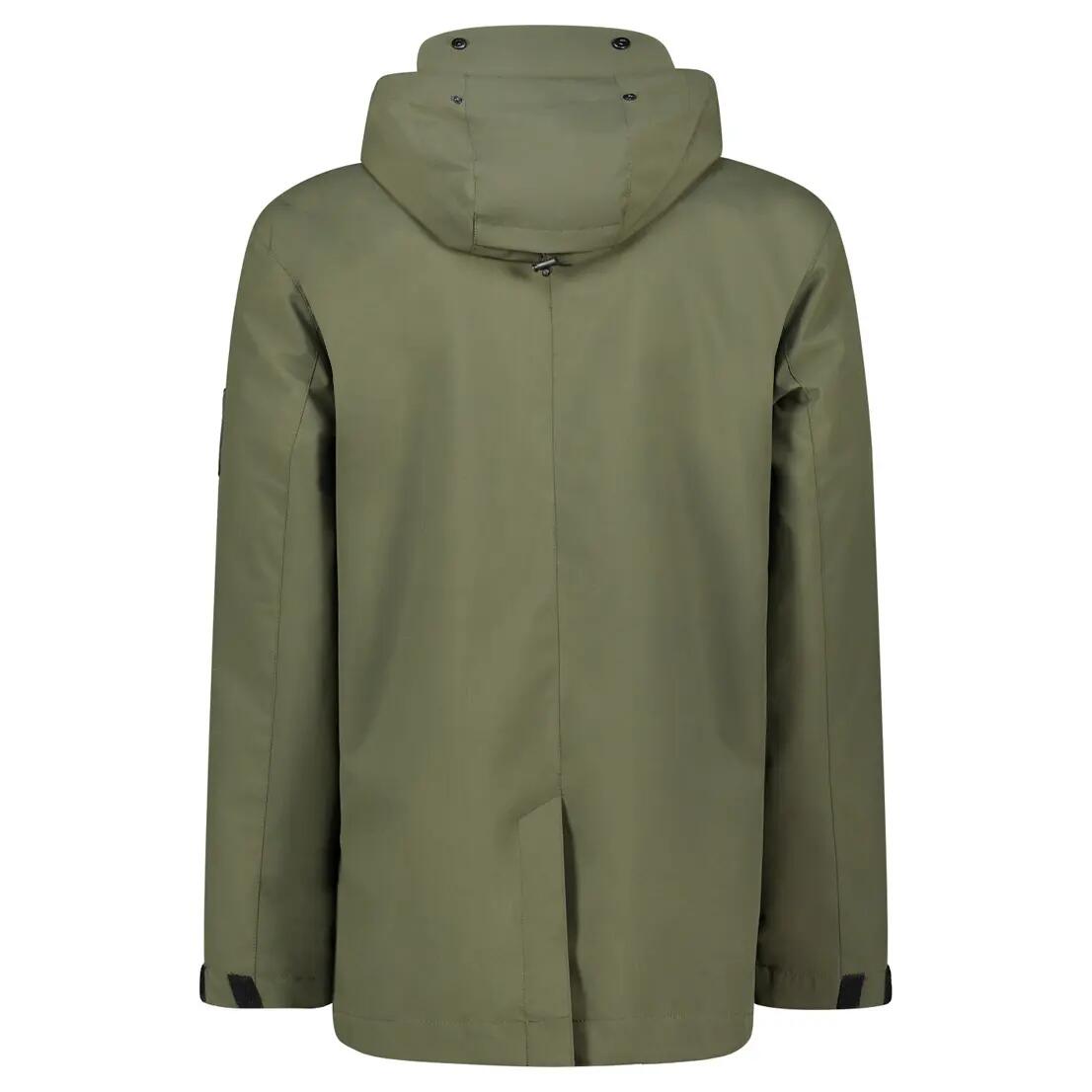 Veste de montagne – Homme – Coupe-vent à capuche – Kaki 2/6