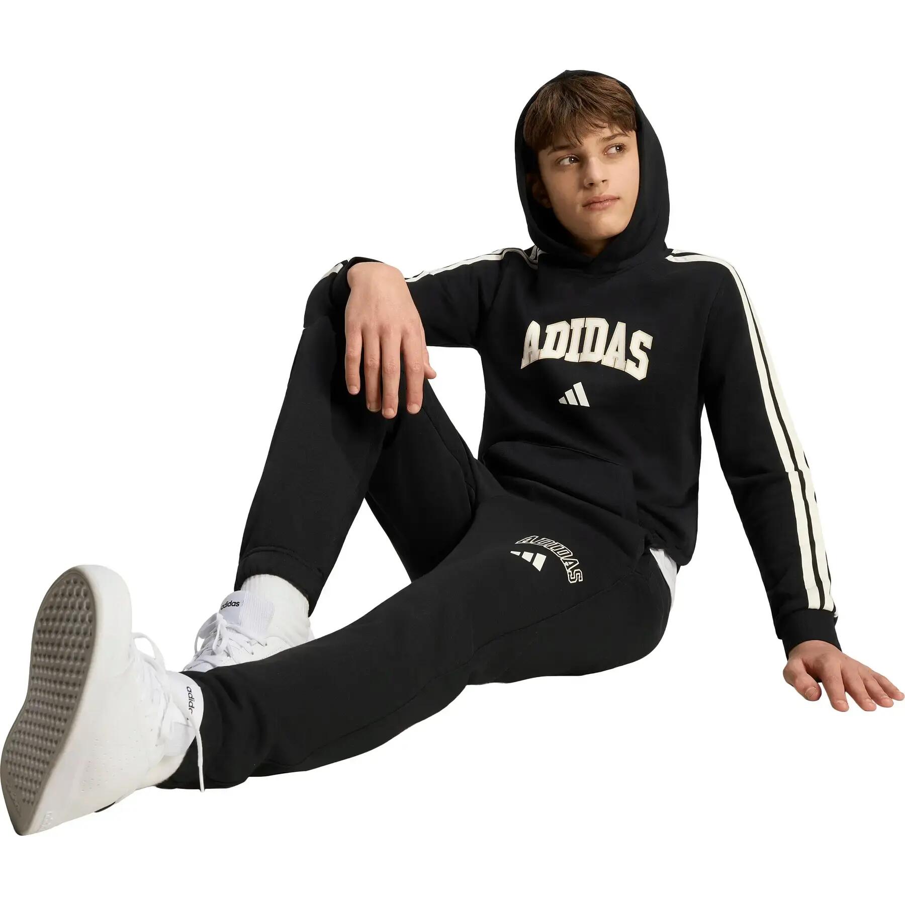 Sweatshirt à capuche enfant adidas Codes Collegiate Graphic 4/7