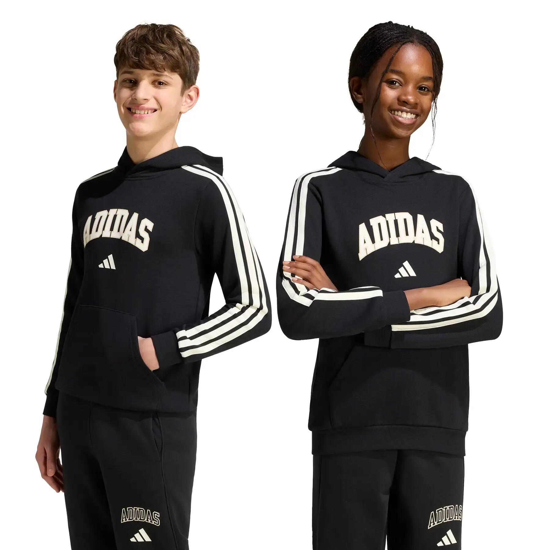 Sweatshirt à capuche enfant adidas Codes Collegiate Graphic 3/7