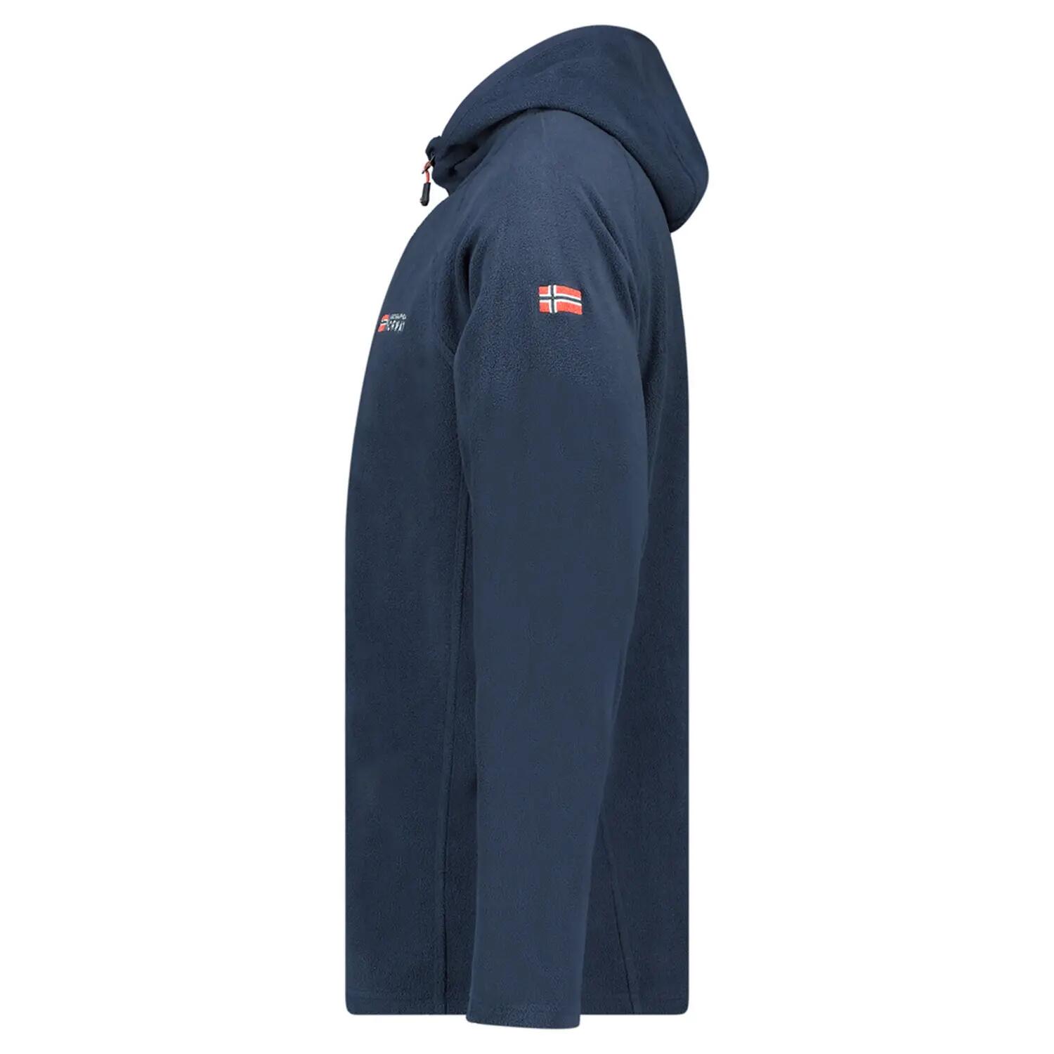 Colete polar - Trekking de montanha - Masculino - Azul-escuro 4/4