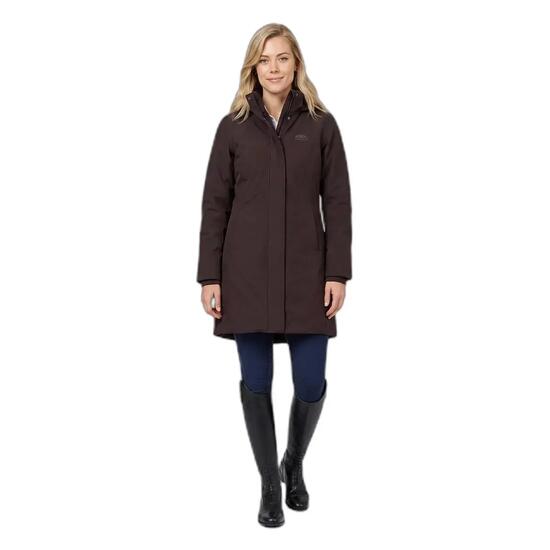 Veste équitation longue femme Weatherbeeta New Protect
