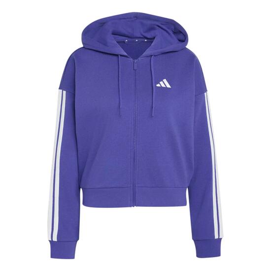 Veste de survêtement à capuche full zip femme adidas Essentials French Terry