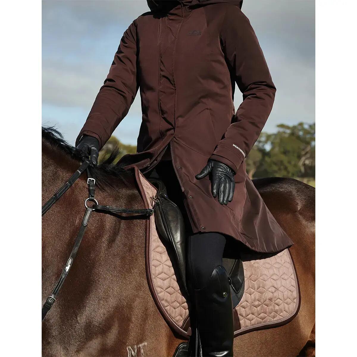 Veste équitation longue femme Weatherbeeta New Protect 7/7