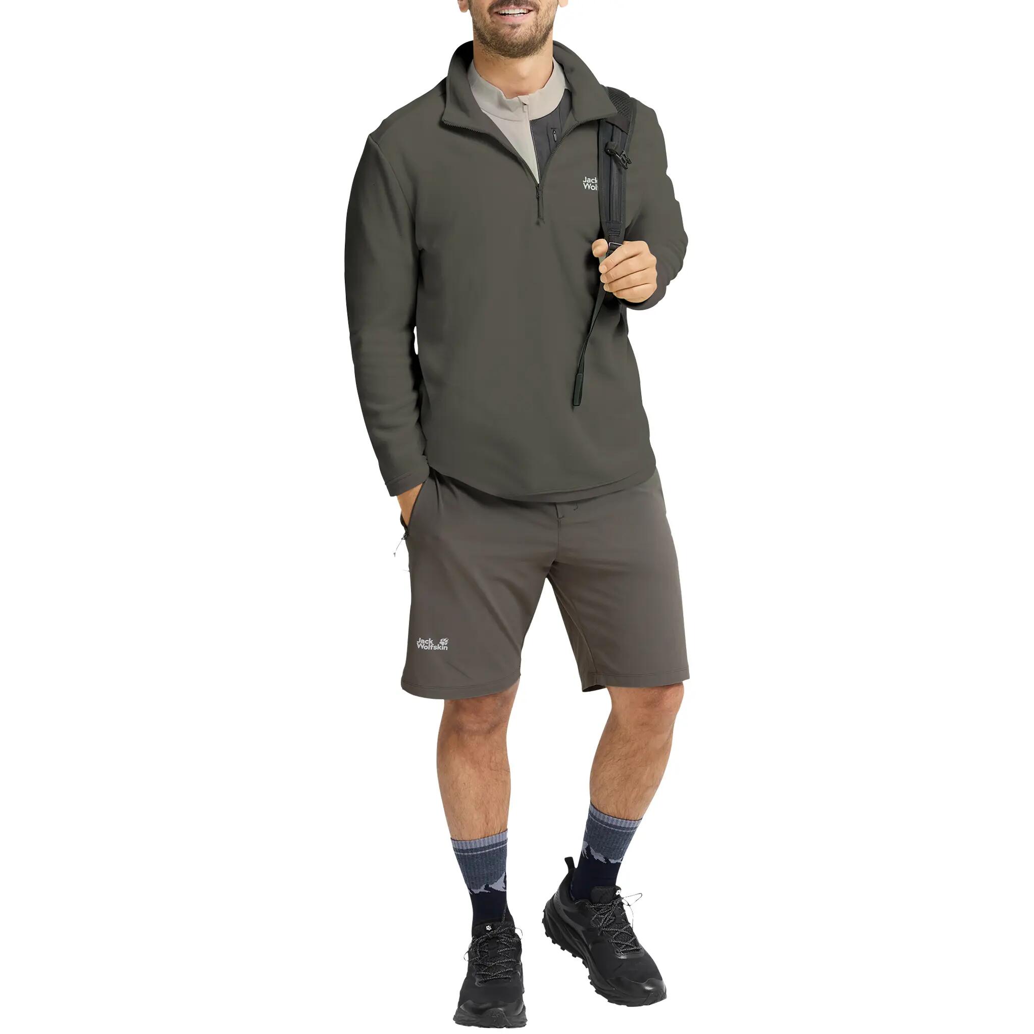 Fleecepullover weich leicht Herren - Taunus 100 Half-Zip 5/5