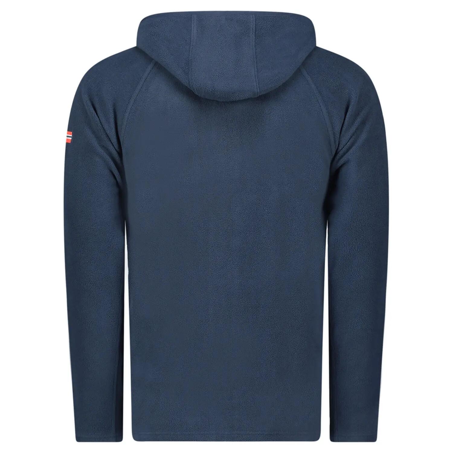 Colete polar - Trekking de montanha - Masculino - Azul-escuro 2/4
