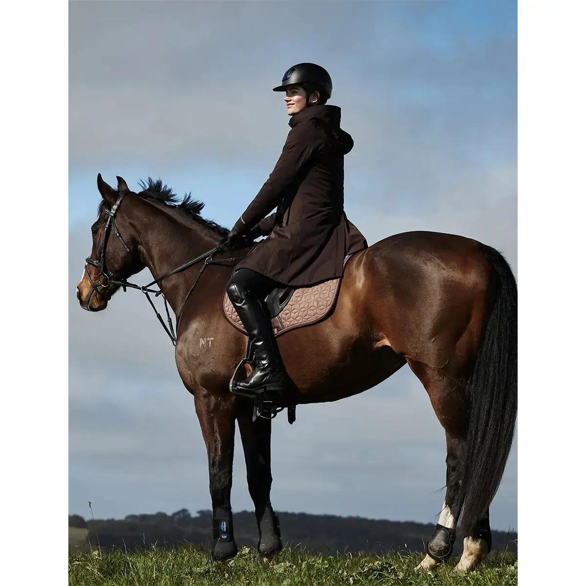 Veste équitation longue femme Weatherbeeta New Protect 5/7