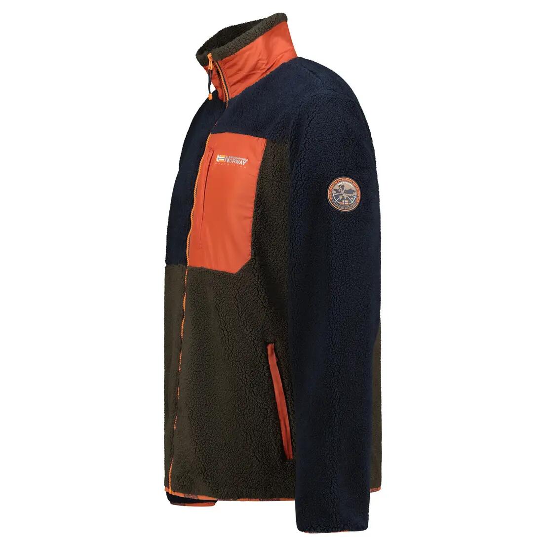 Męska turystyczna polar GEOGRAPHICAL NORWAY TARLEY NAVY DB MEN 0124 4/6