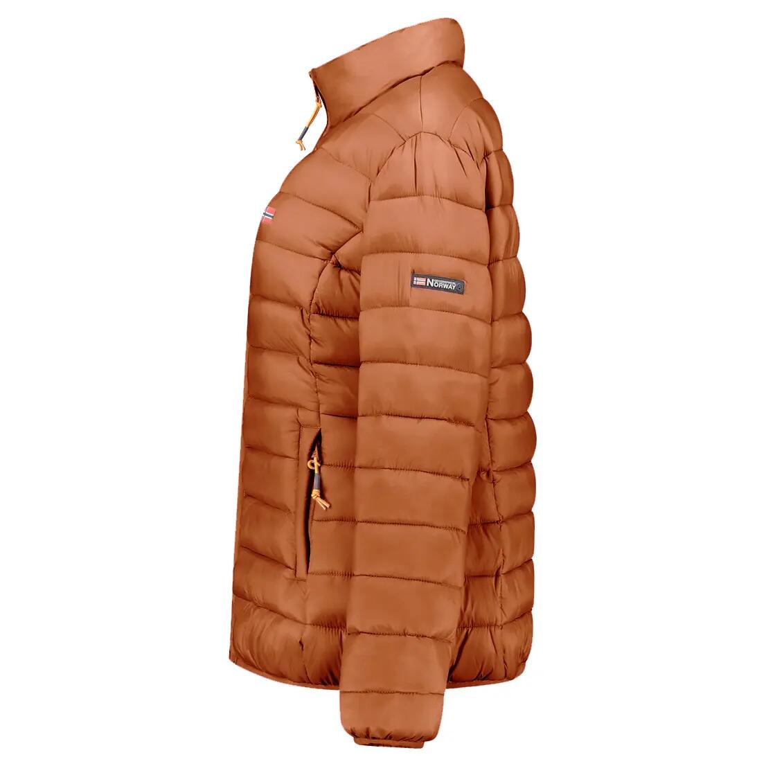Chaqueta deportiva - Mujer - Capucha y bolsillos con cremallera - Marrón 6/6