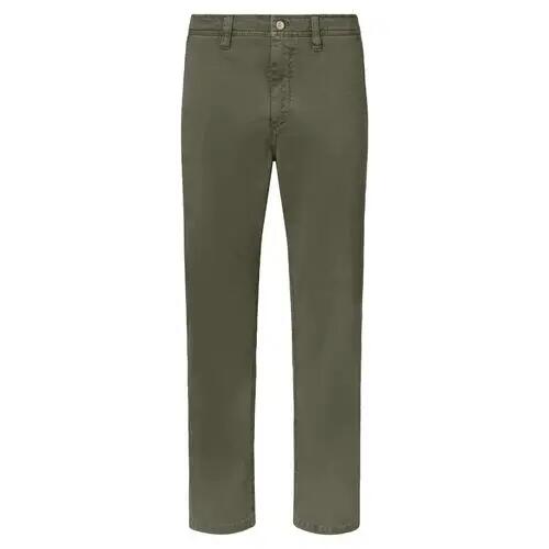 Pantalones Verde Ecoalf Ethiwin Pants Olive De Corte Regular Y Cintura Elástica 5/5
