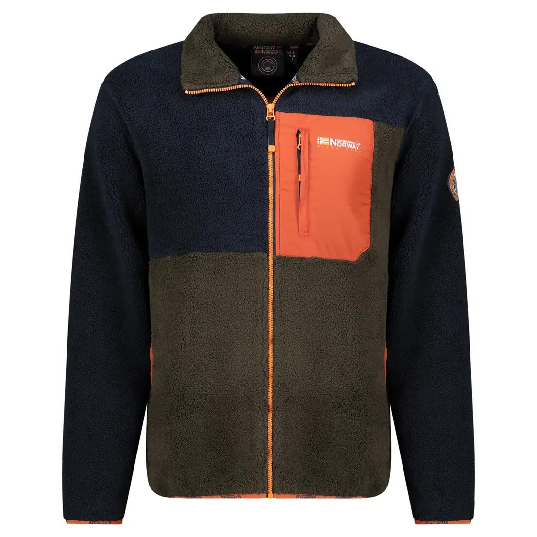 Męska turystyczna polar GEOGRAPHICAL NORWAY TARLEY NAVY DB MEN 0124 2/6