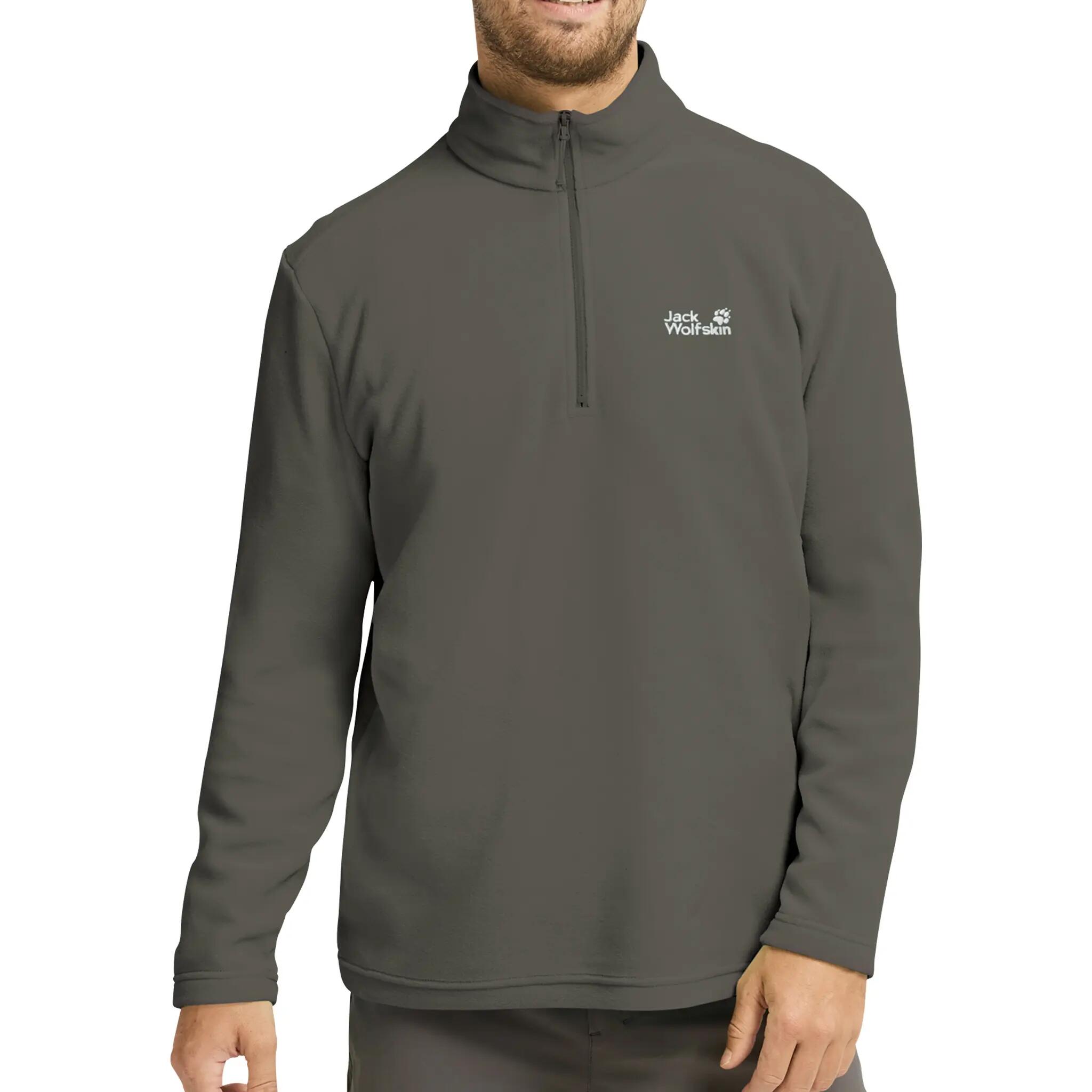 Fleecepullover weich leicht Herren - Taunus 100 Half-Zip 2/5
