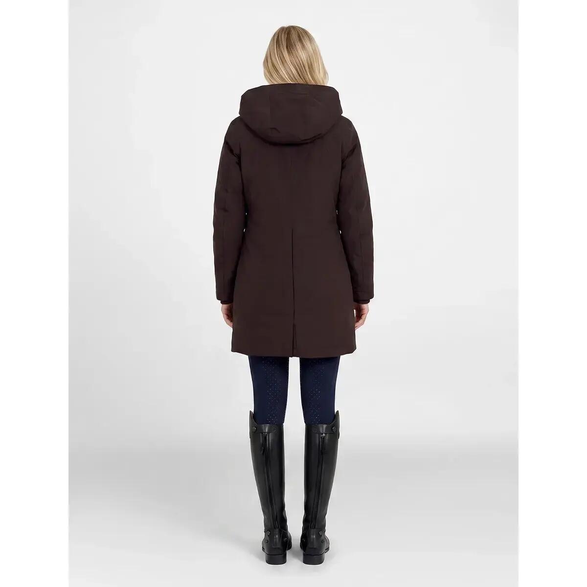 Veste équitation longue femme Weatherbeeta New Protect 2/7