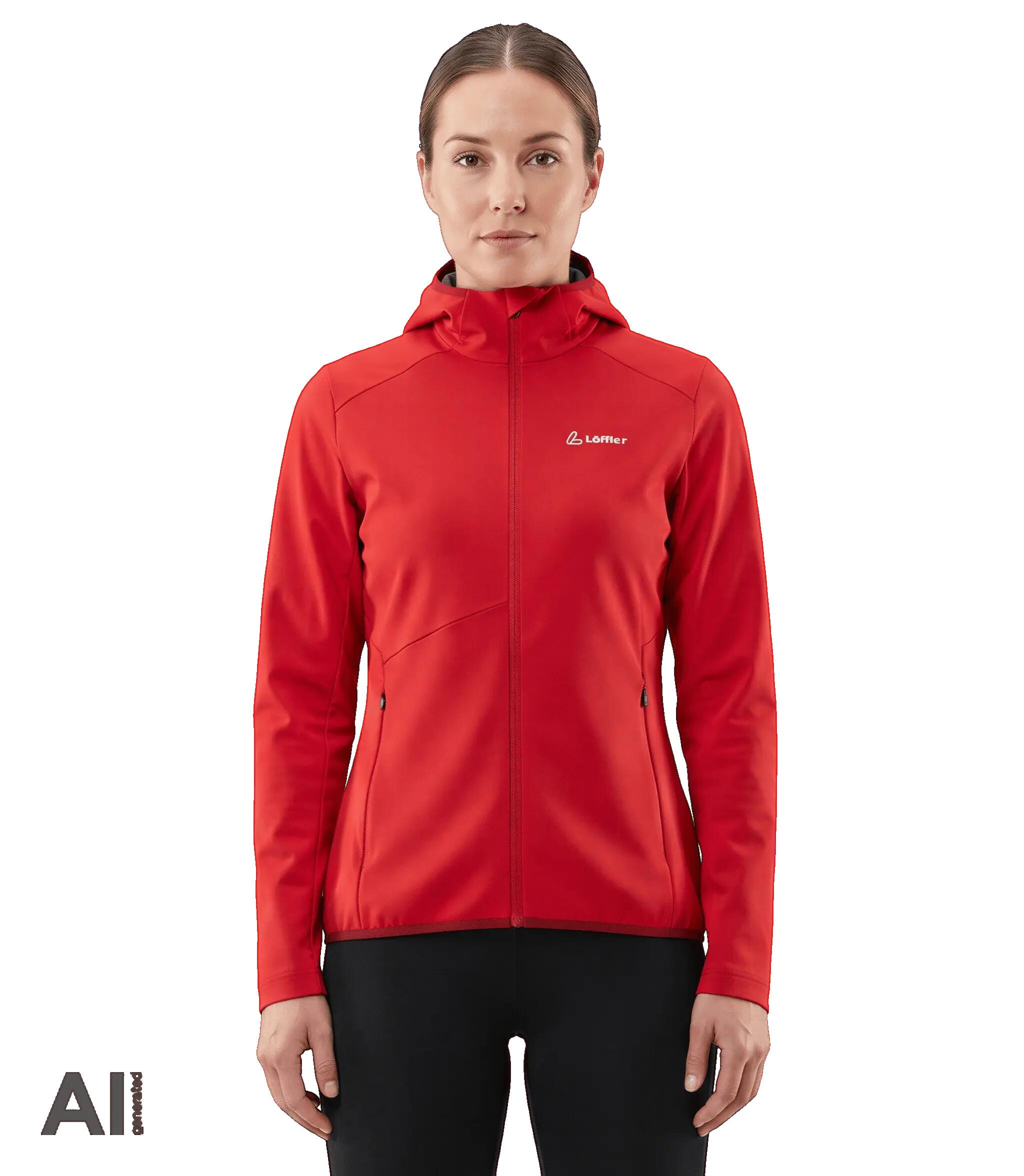 W HOODED JACKET NORTH AB LIGHT 3/4