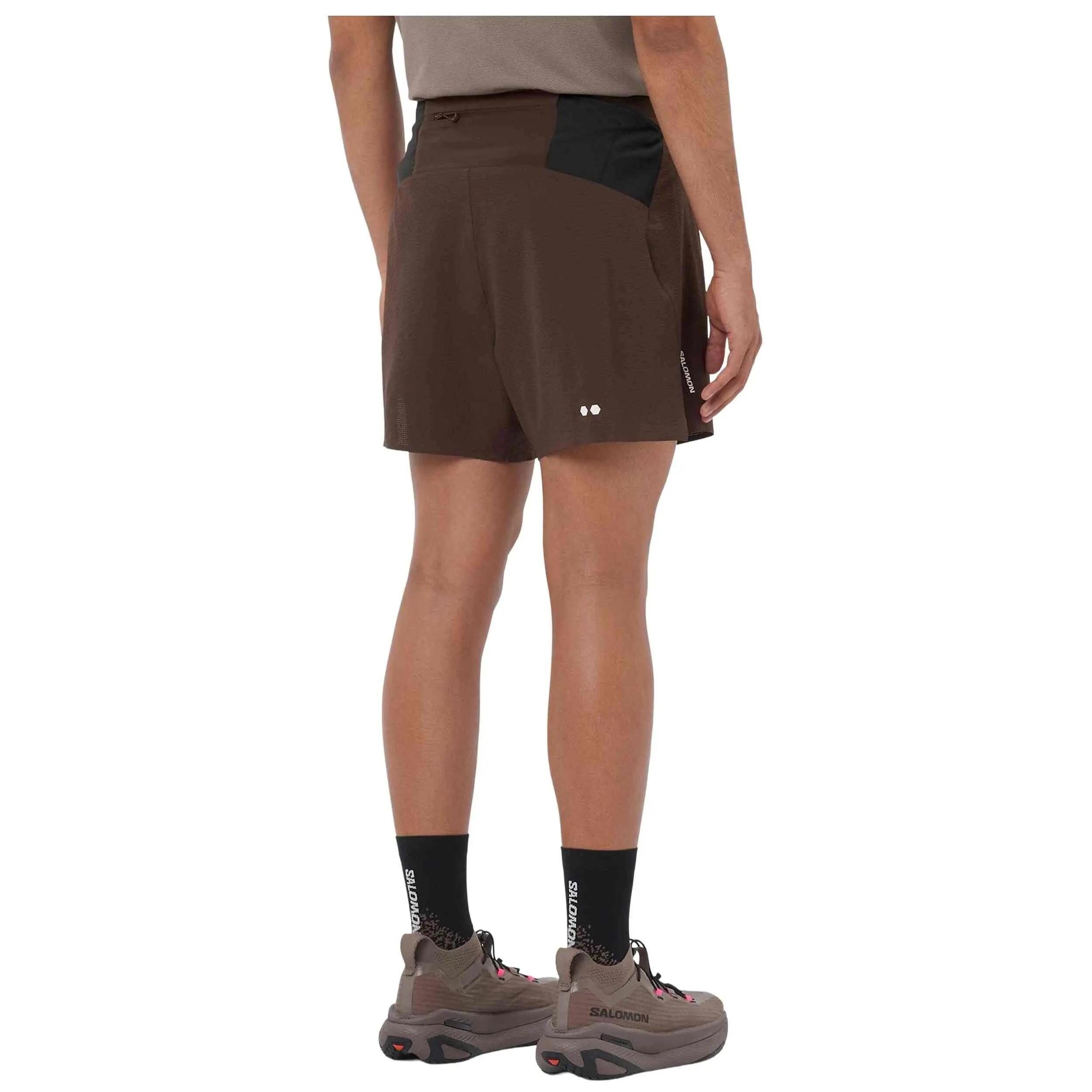 Pantalon corto Salomon modelo Sense Aero Stow 5 para hombre 3/5