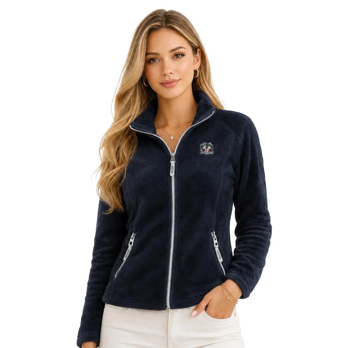 Damska turystyczna polar GEOGRAPHICAL NORWAY TICARINA NAVY DB LADY 0124 5/6