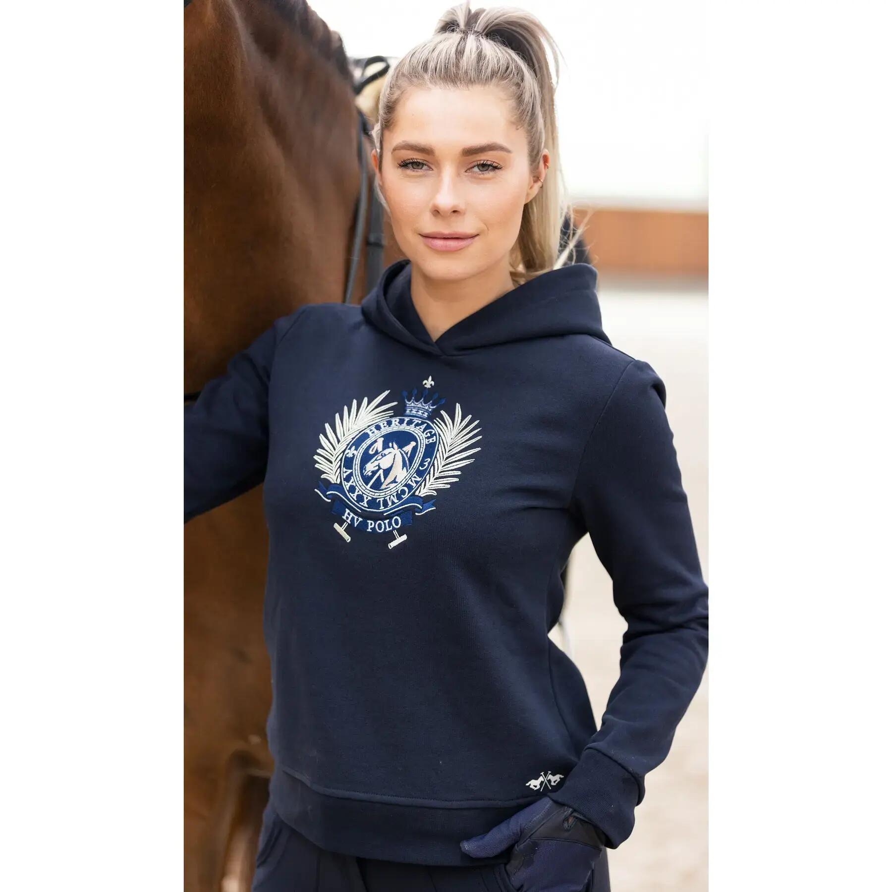 Sudadera con capucha infantil HV Polo Rosy 2/3